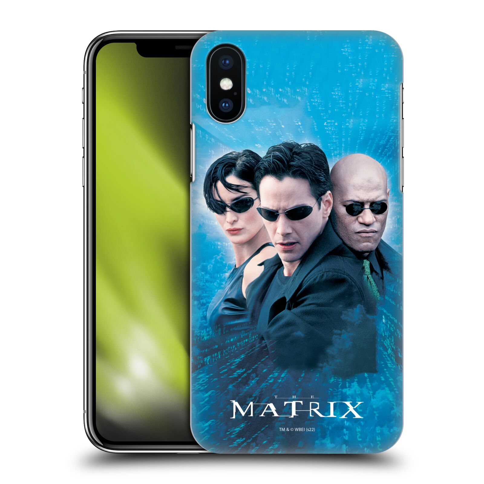 Pouzdro na mobil Apple Iphone X/XS - HEAD CASE  - Matrix - Neo