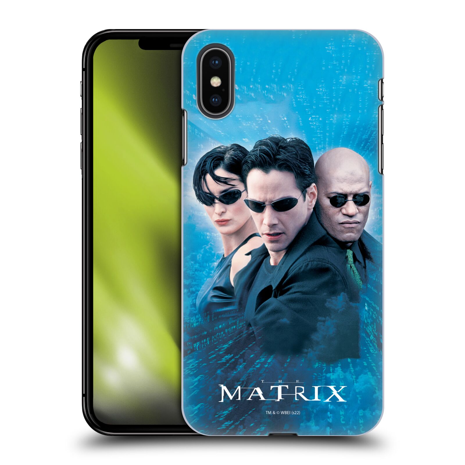 Pouzdro na mobil Apple Iphone XS MAX - HEAD CASE  - Matrix - Neo