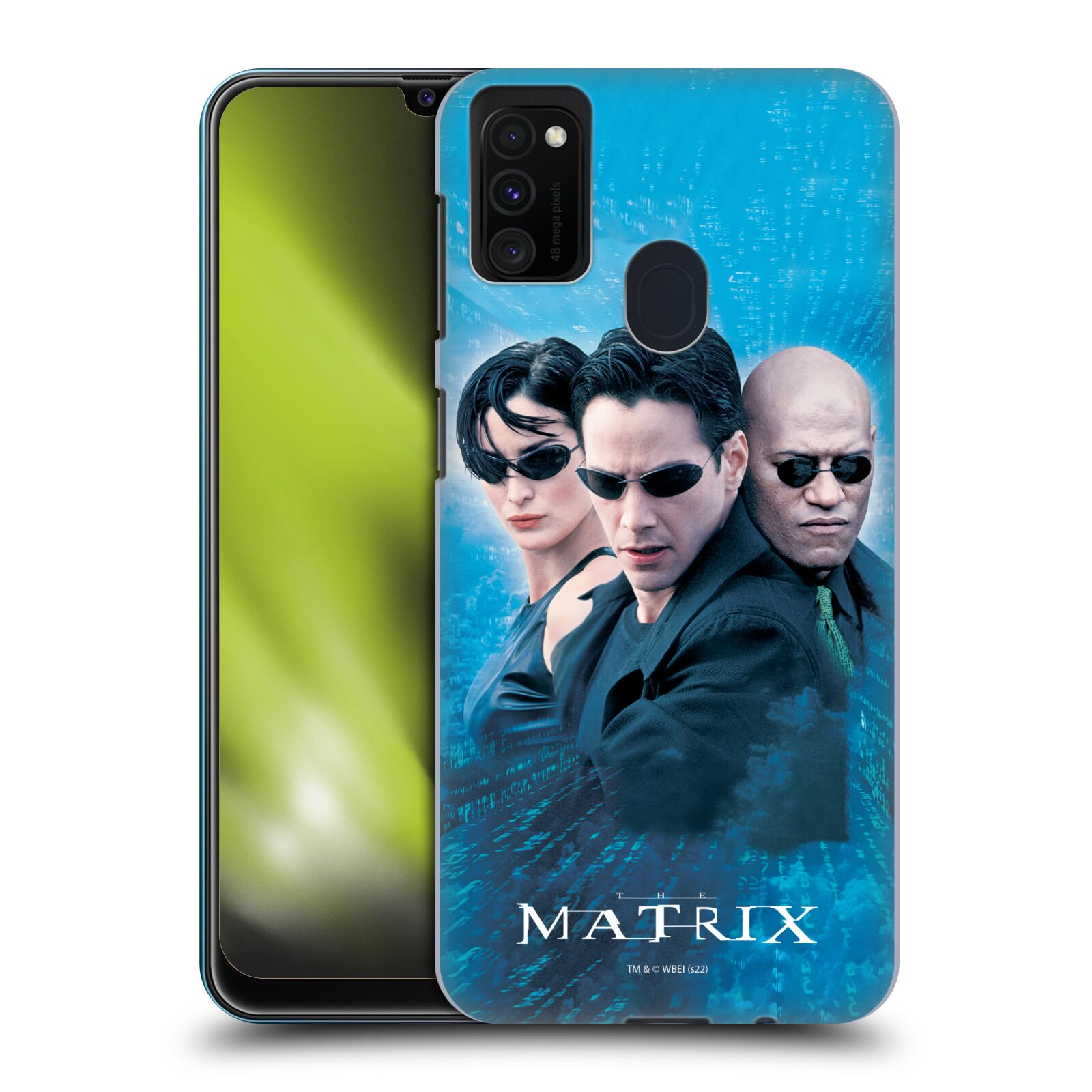 Pouzdro na mobil Samsung Galaxy M21 - HEAD CASE  - Matrix - Neo