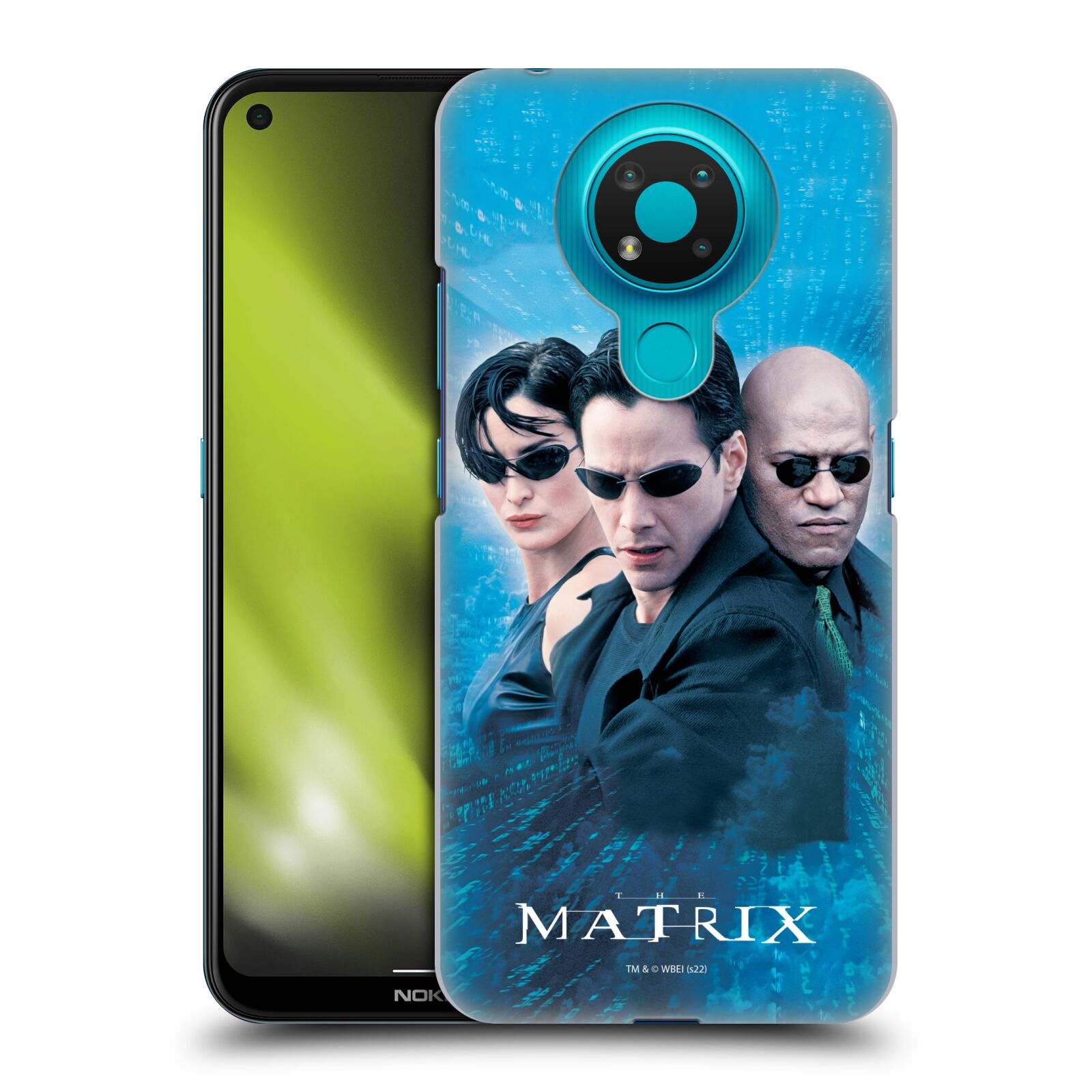 Pouzdro na mobil Nokia 3.4 - HEAD CASE  - Matrix - Neo