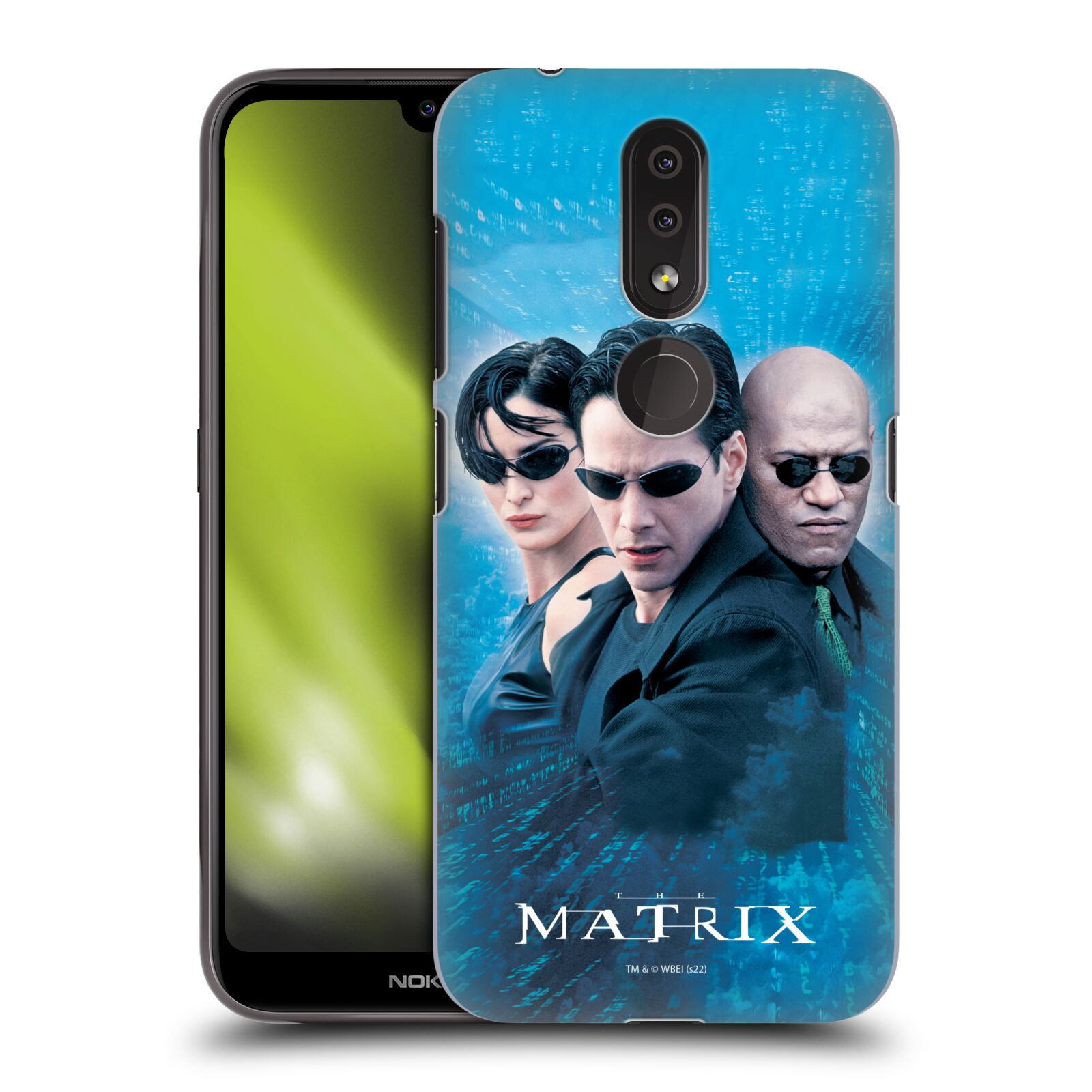 Pouzdro na mobil Nokia 4.2 - HEAD CASE  - Matrix - Neo