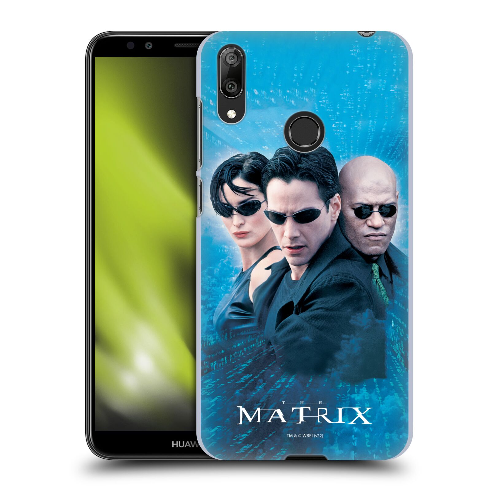 Pouzdro na mobil Huawei Y7 2019 - HEAD CASE  - Matrix - Neo