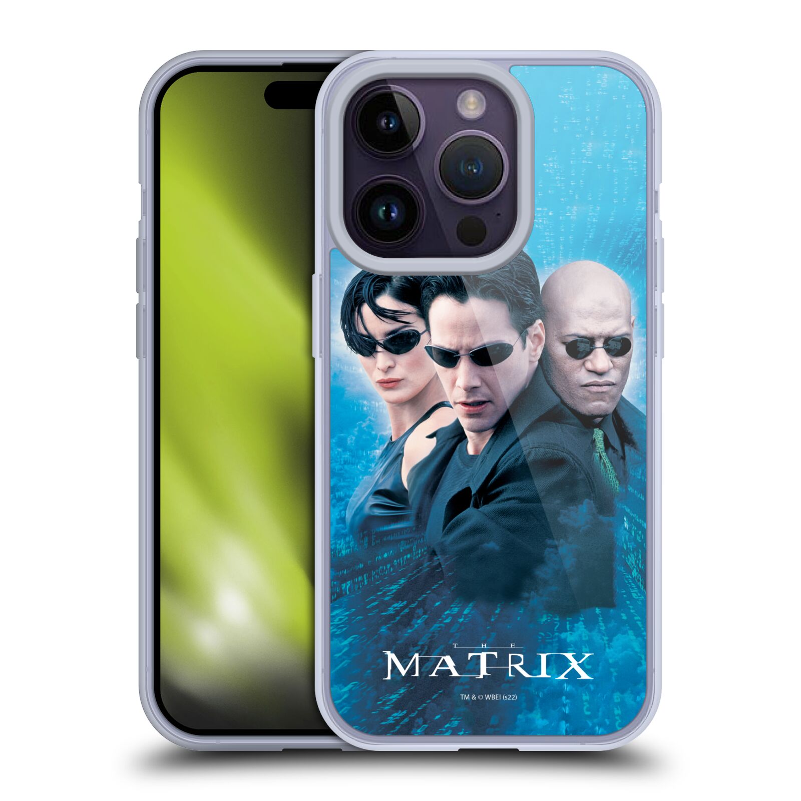 Pouzdro na mobil Apple Iphone 14 PRO - HEAD CASE  - Matrix - Neo