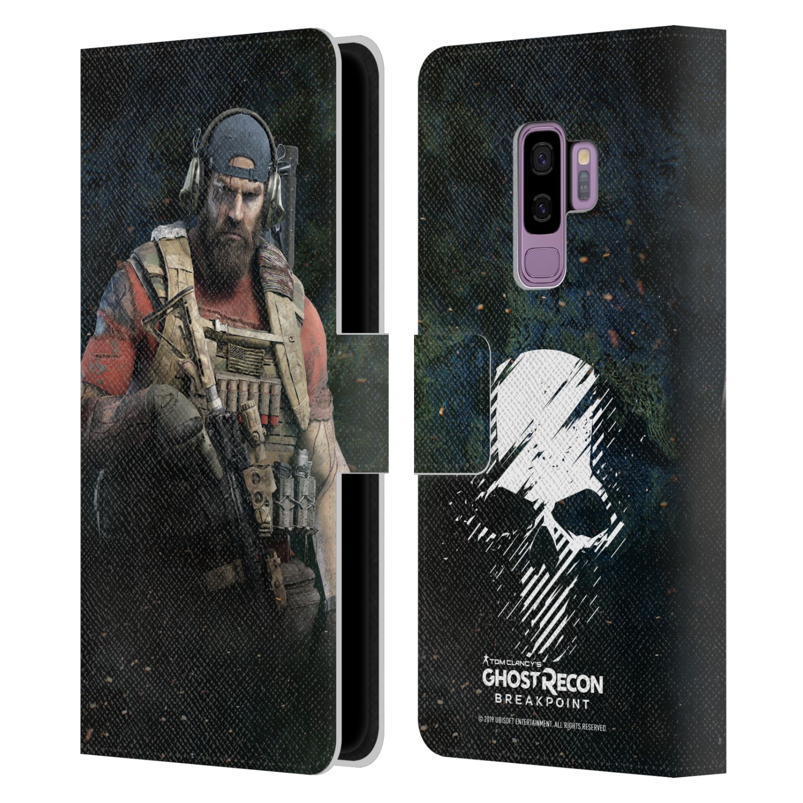 Pouzdro na mobil Samsung Galaxy S9 Plus - Head Case - Tom Clancy Ghost Recon - voják Nomad