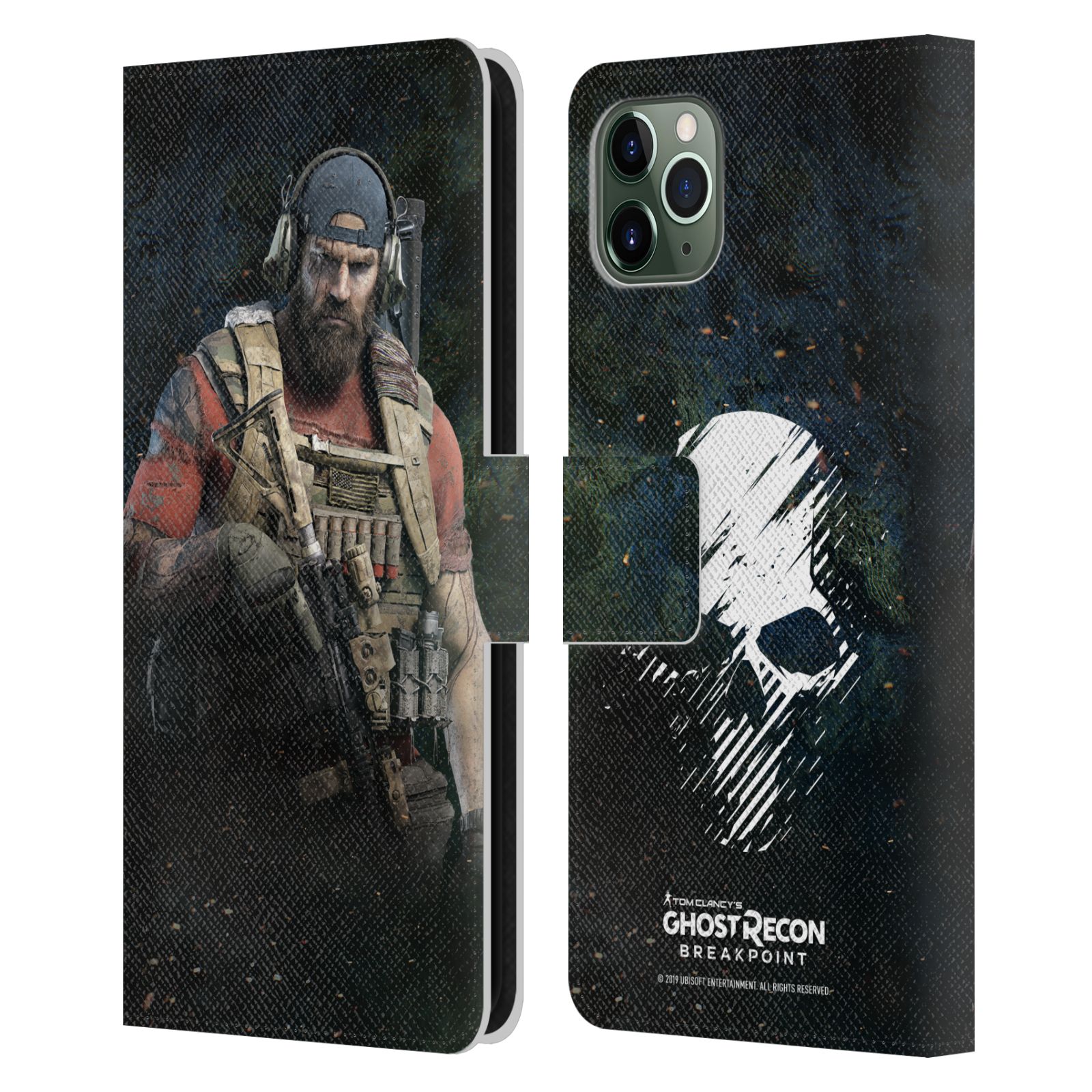 Pouzdro na mobil Apple Iphone 11 PRO MAX - Head Case - Tom Clancy Ghost Recon - voják Nomad