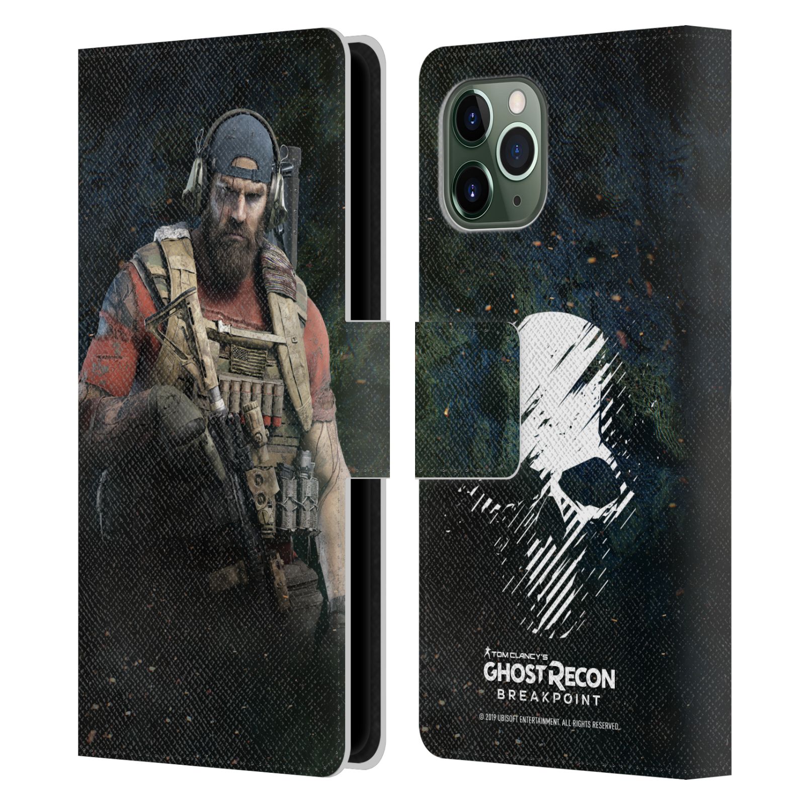 Pouzdro na mobil Apple Iphone 11 PRO - Head Case - Tom Clancy Ghost Recon - voják Nomad