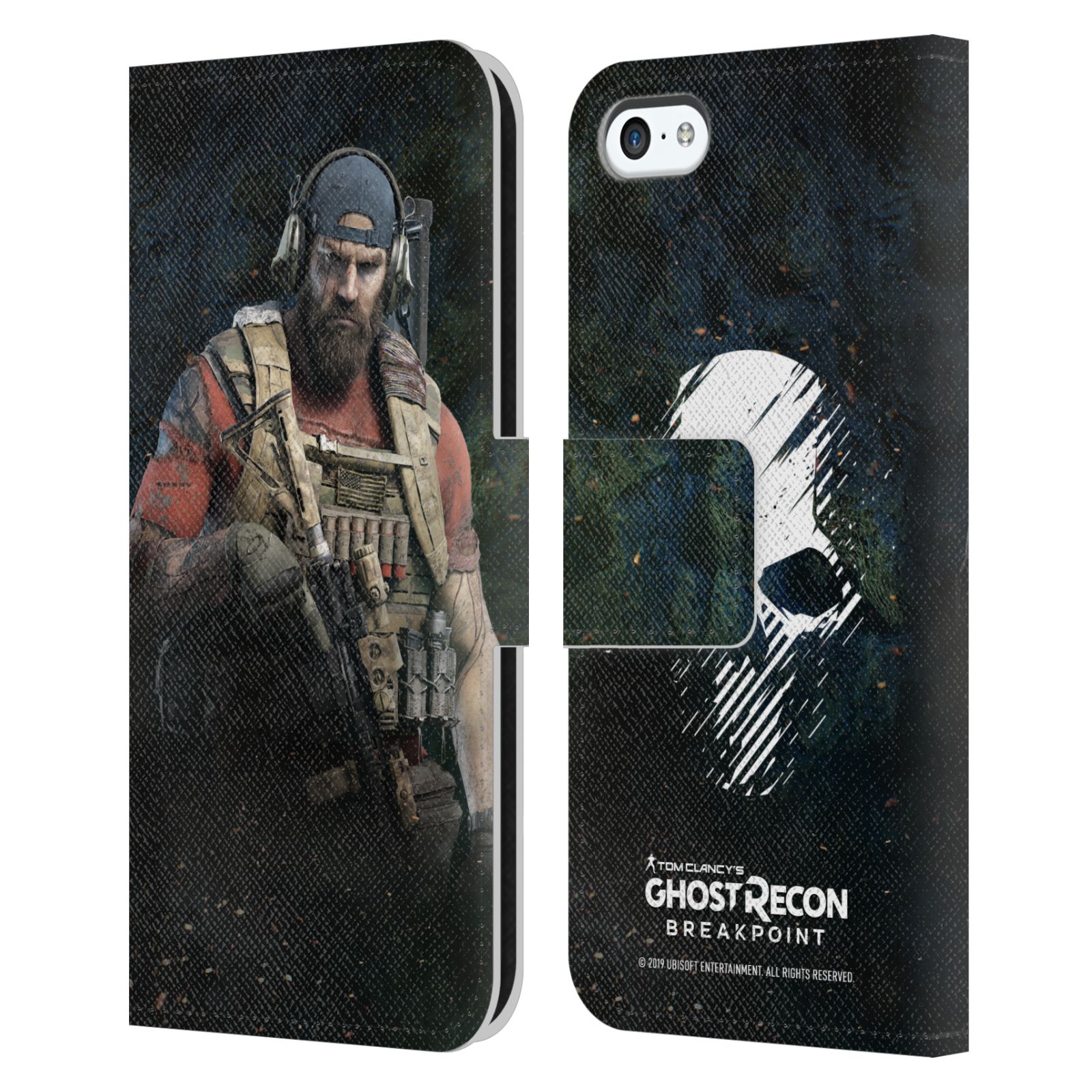 Pouzdro na mobil Apple Iphone 5C - Head Case - Tom Clancy Ghost Recon - voják Nomad