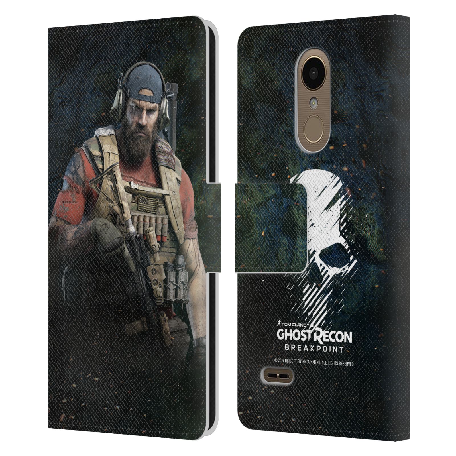 Pouzdro na mobil LG K4 2017 - Head Case - Tom Clancy Ghost Recon - voják Nomad