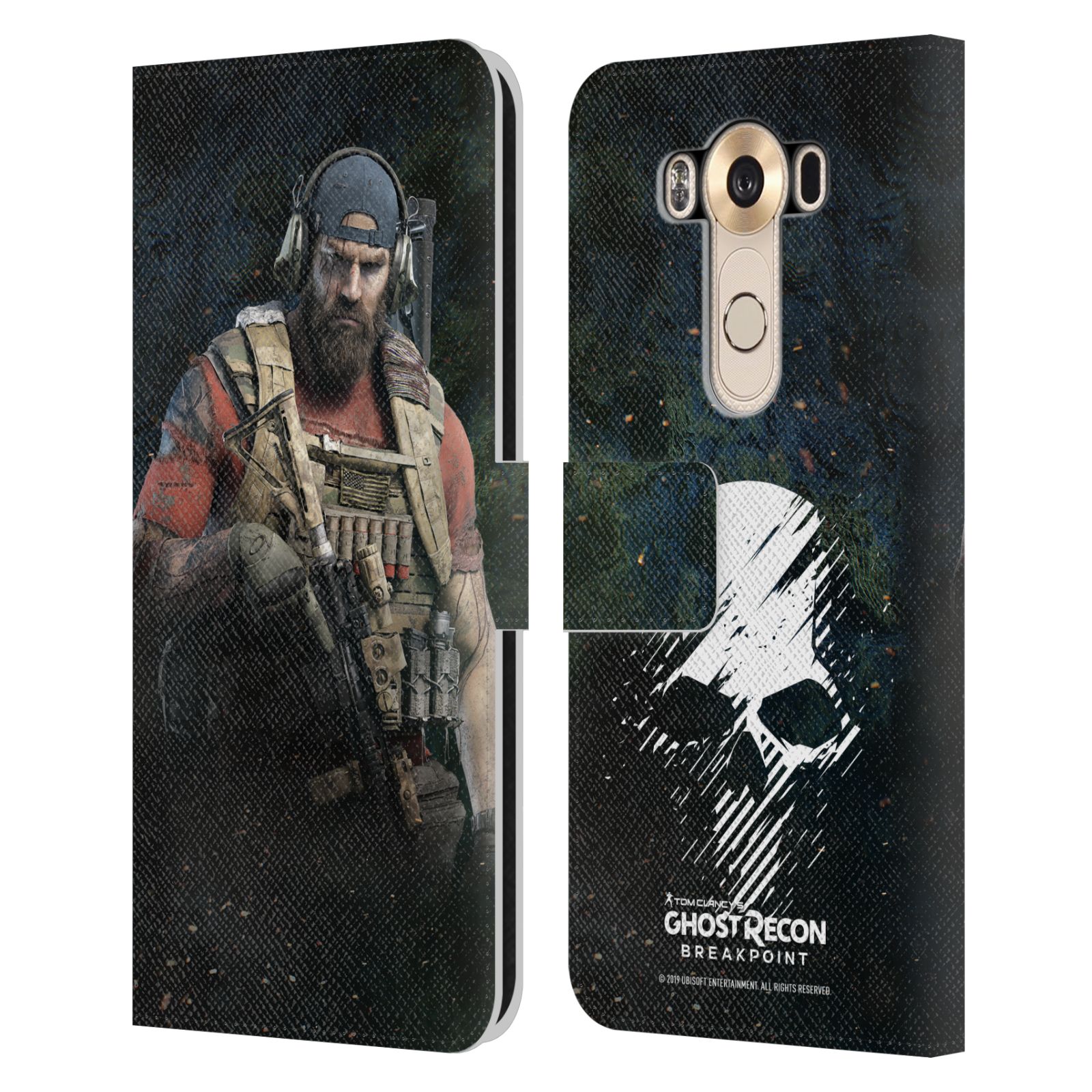 Pouzdro na mobil LG V10 - Head Case - Tom Clancy Ghost Recon - voják Nomad