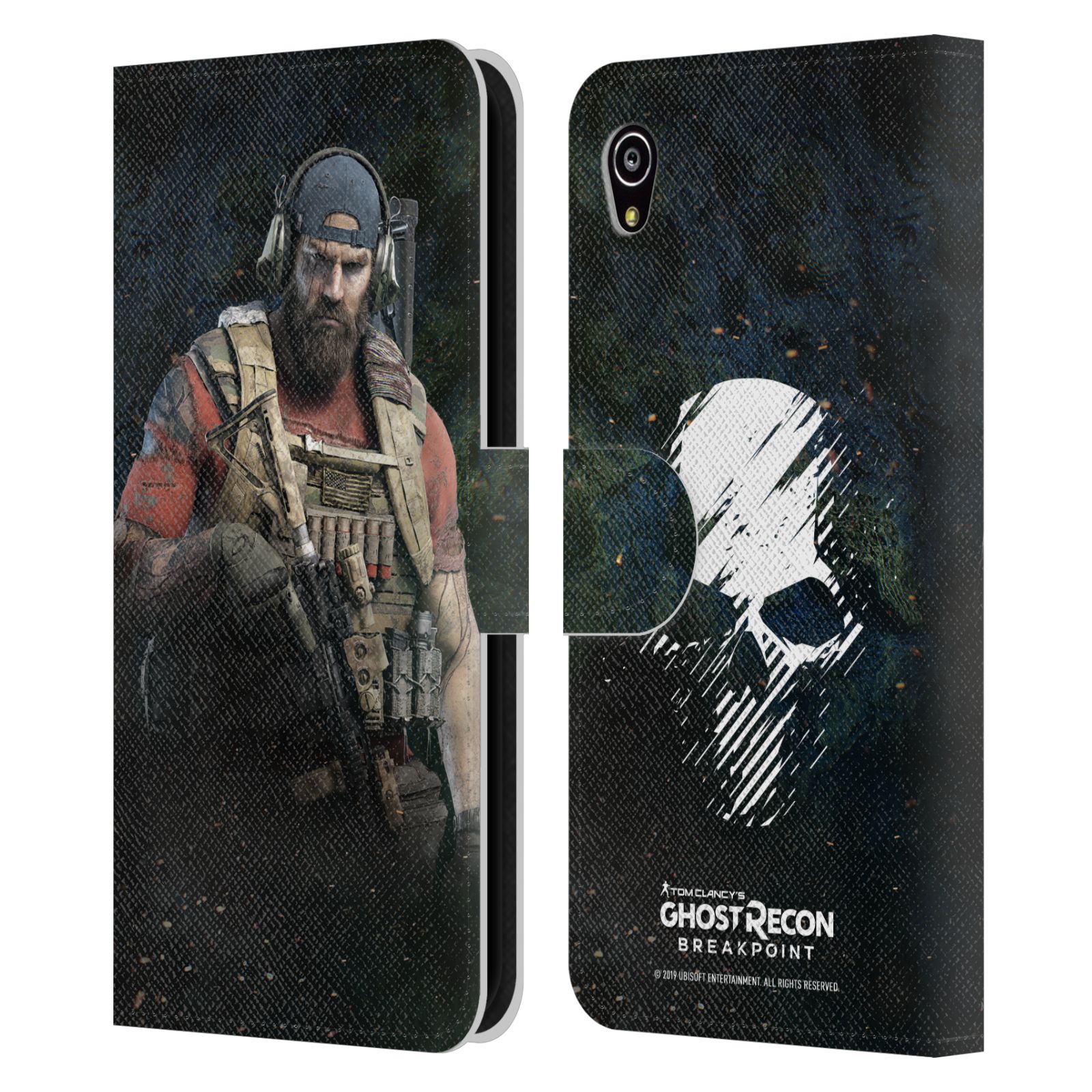 Pouzdro na mobil Sony Xperia M4 Aqua - Head Case - Tom Clancy Ghost Recon - voják Nomad