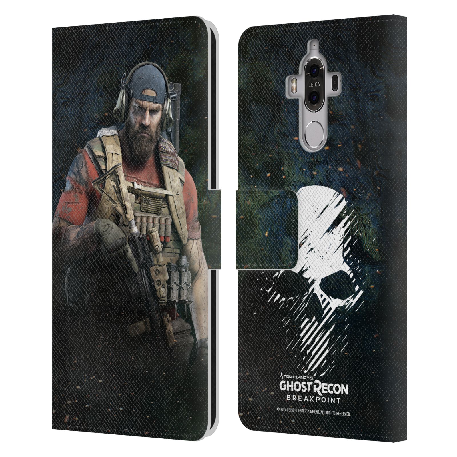 Pouzdro na mobil Huawei Mate 9 - Head Case - Tom Clancy Ghost Recon - voják Nomad