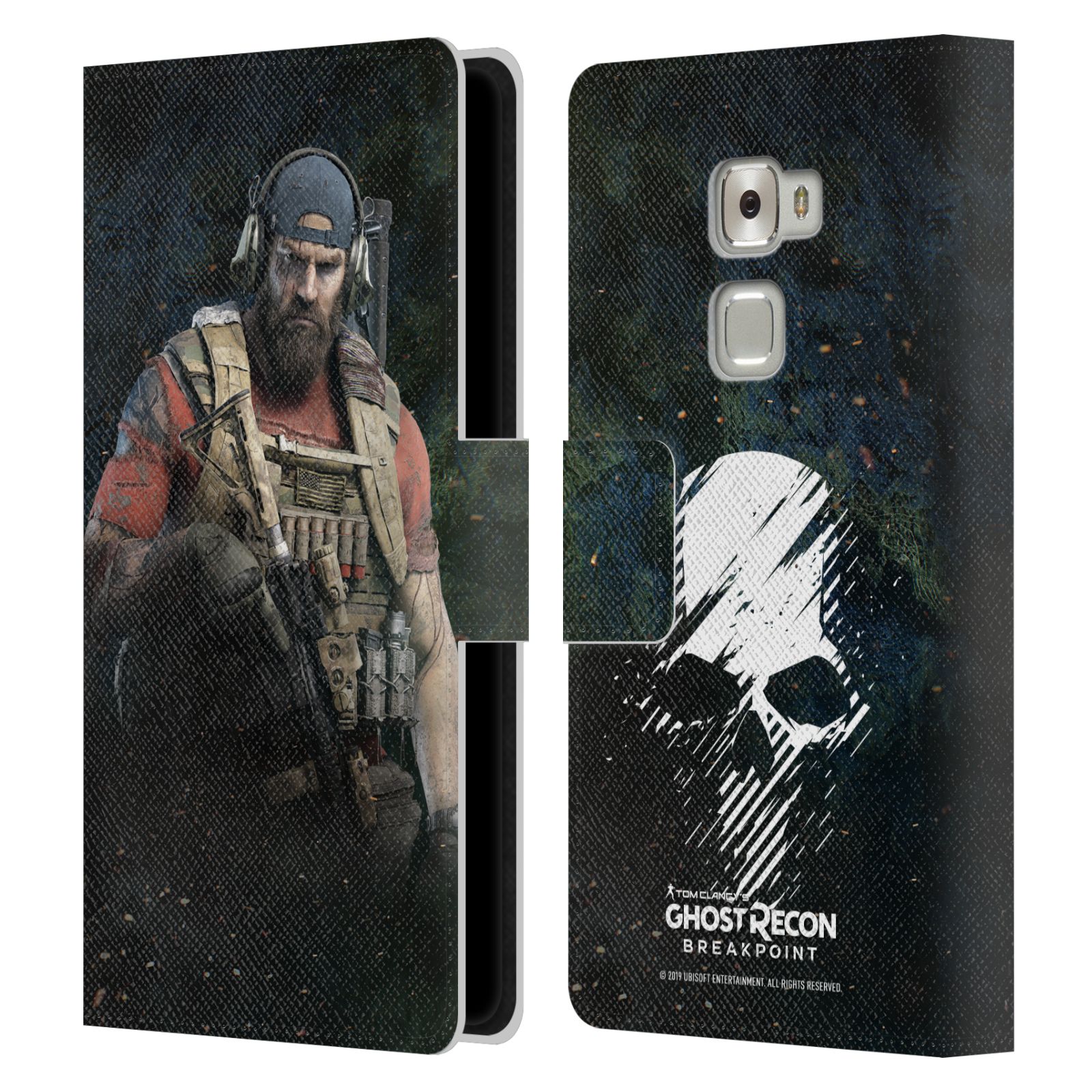 Pouzdro na mobil Huawei Mate S - Head Case - Tom Clancy Ghost Recon - voják Nomad