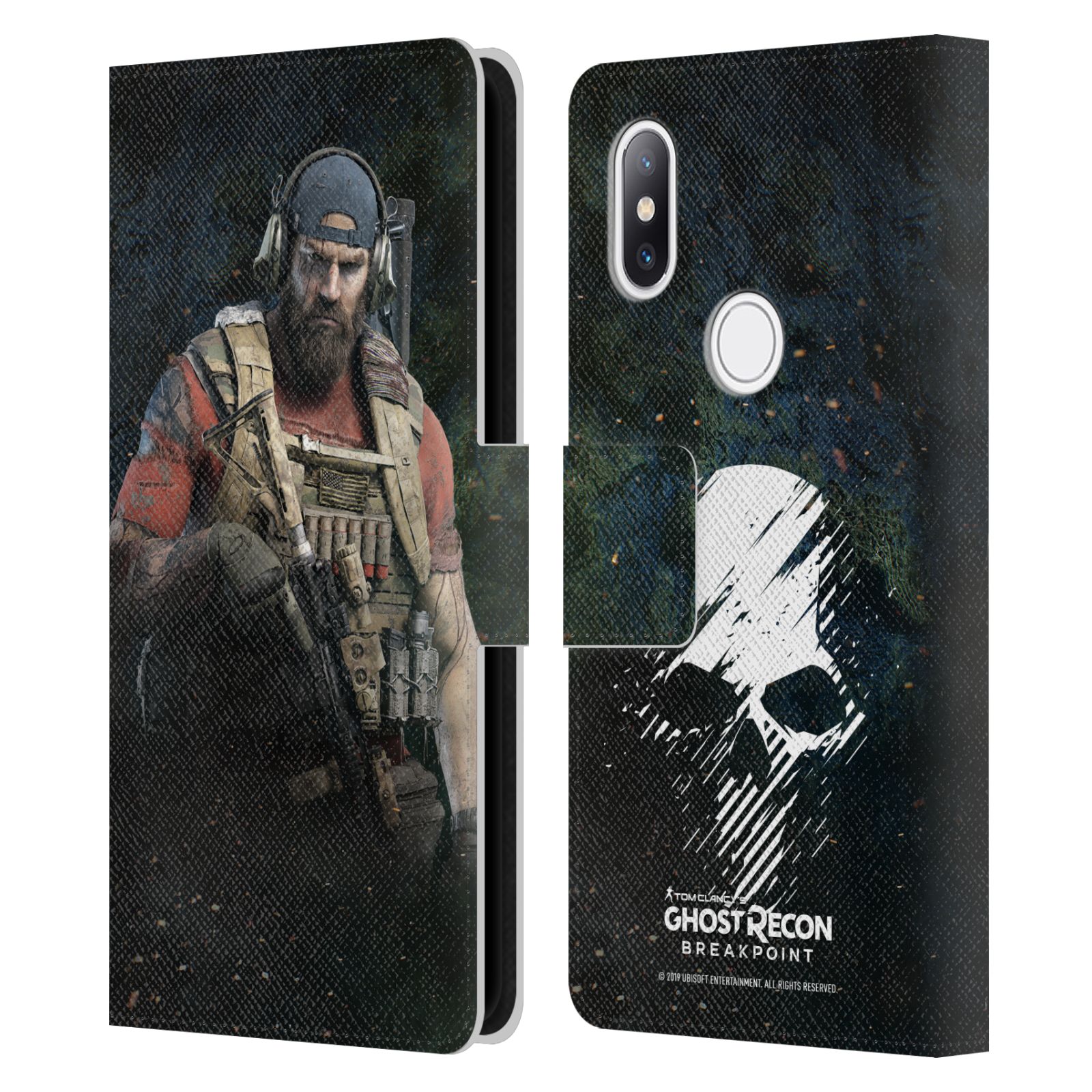 Pouzdro na mobil Xiaomi Mi Mix 2s - Head Case - Tom Clancy Ghost Recon - voják Nomad