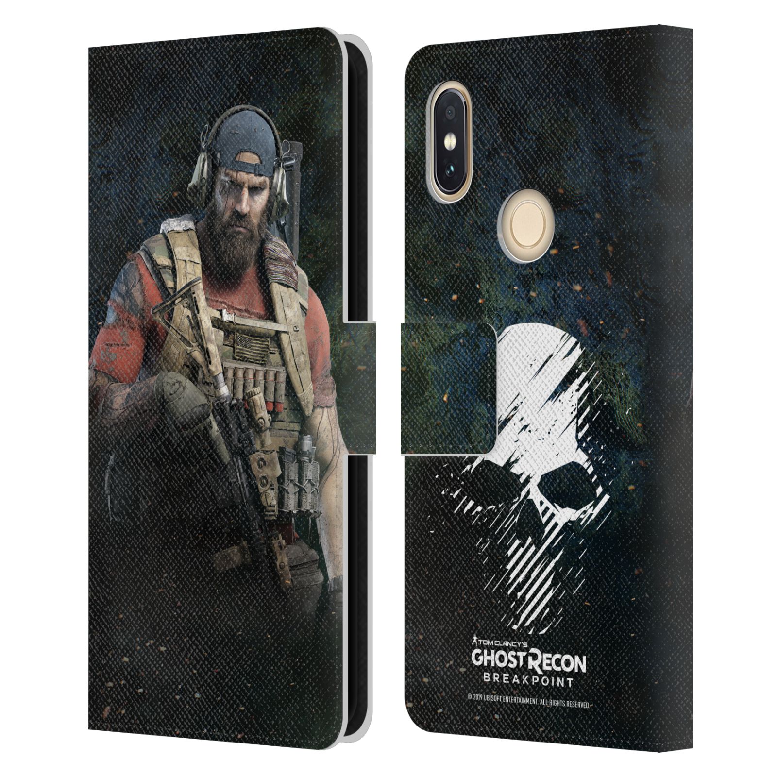 Pouzdro na mobil Xiaomi Redmi S2 - Head Case - Tom Clancy Ghost Recon - voják Nomad