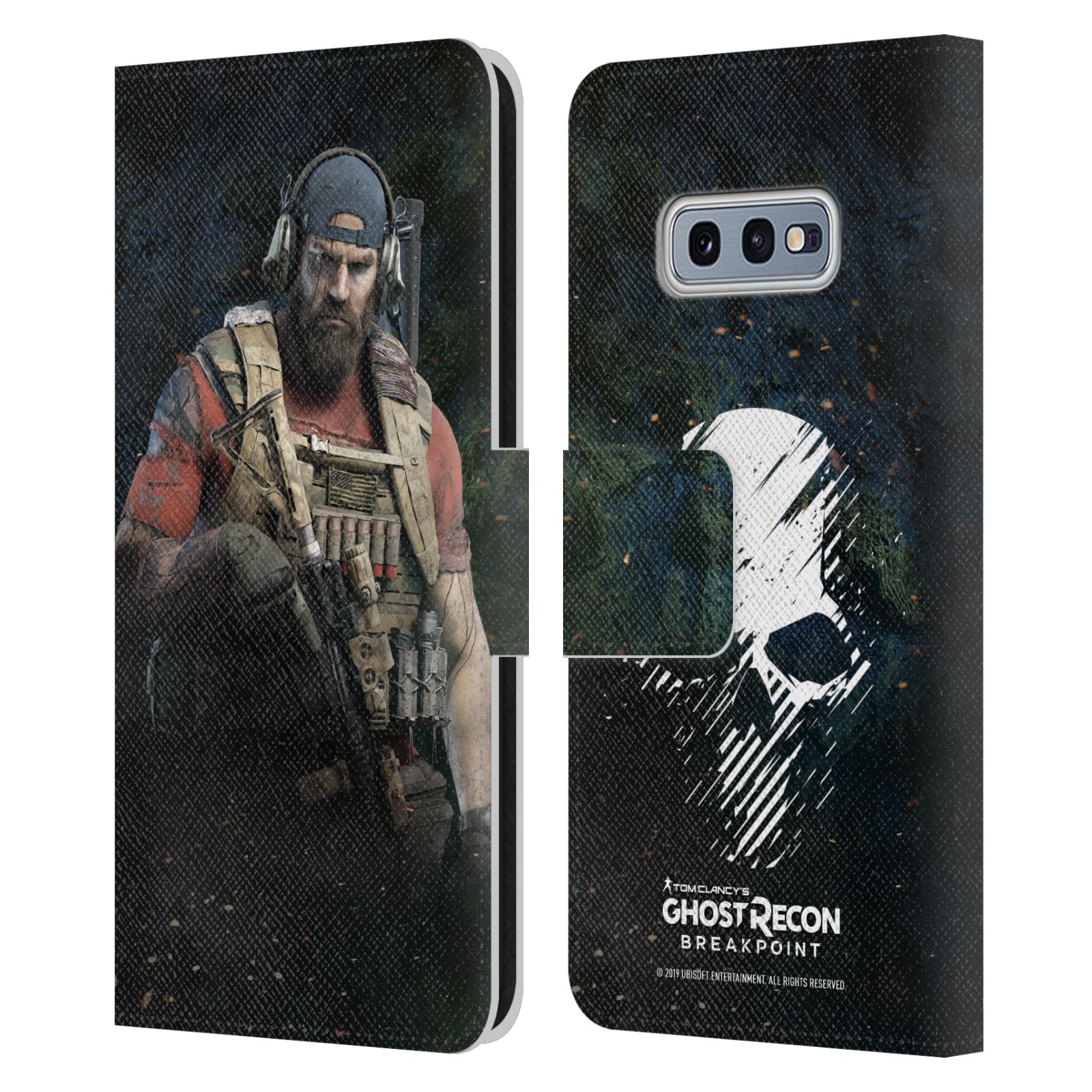 Pouzdro na mobil Samsung Galaxy S10e - Head Case - Tom Clancy Ghost Recon - voják Nomad