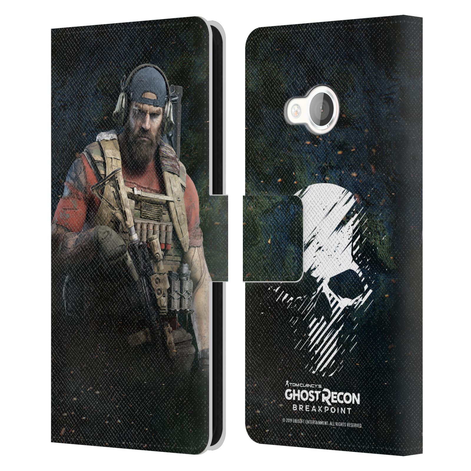 Pouzdro na mobil HTC U Play - Head Case - Tom Clancy Ghost Recon - voják Nomad