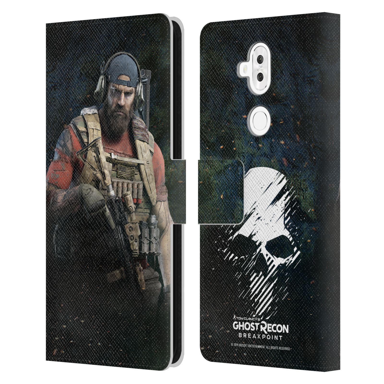 Pouzdro na mobil Asus Zenfone 5 ZC600KL - Head Case - Tom Clancy Ghost Recon - voják Nomad