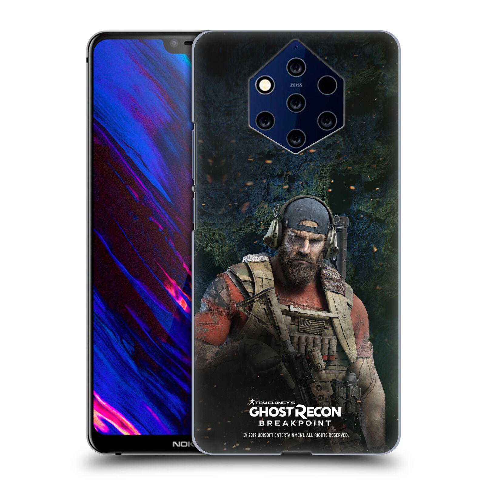 Pouzdro na mobil NOKIA 9 PureView - HEAD CASE - Tom Clancys Ghost Recon BreakPoint - Nomad