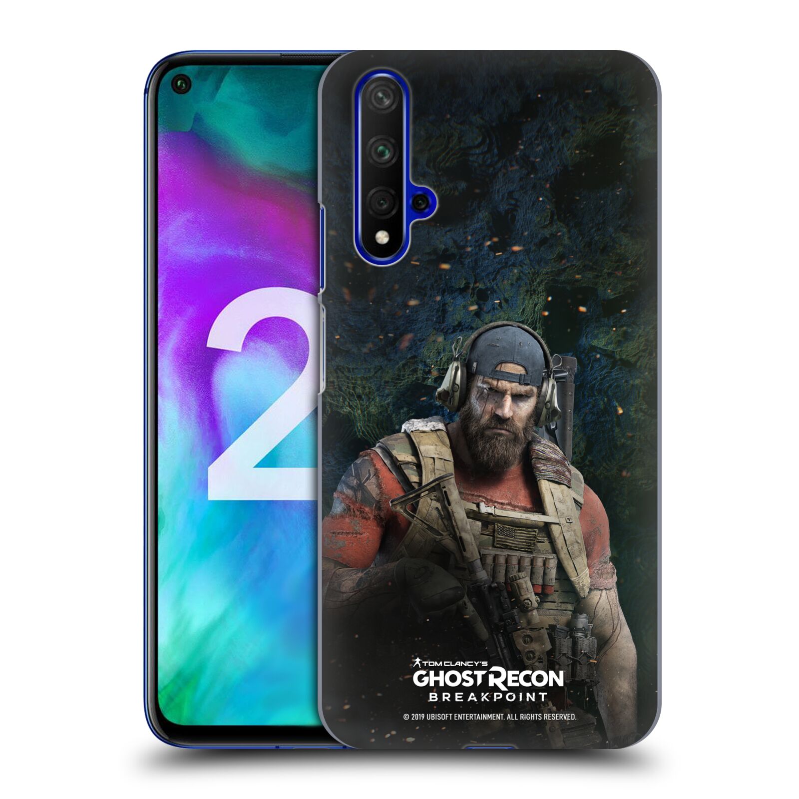 Pouzdro na mobil HONOR 20 - HEAD CASE - Tom Clancys Ghost Recon BreakPoint - Nomad