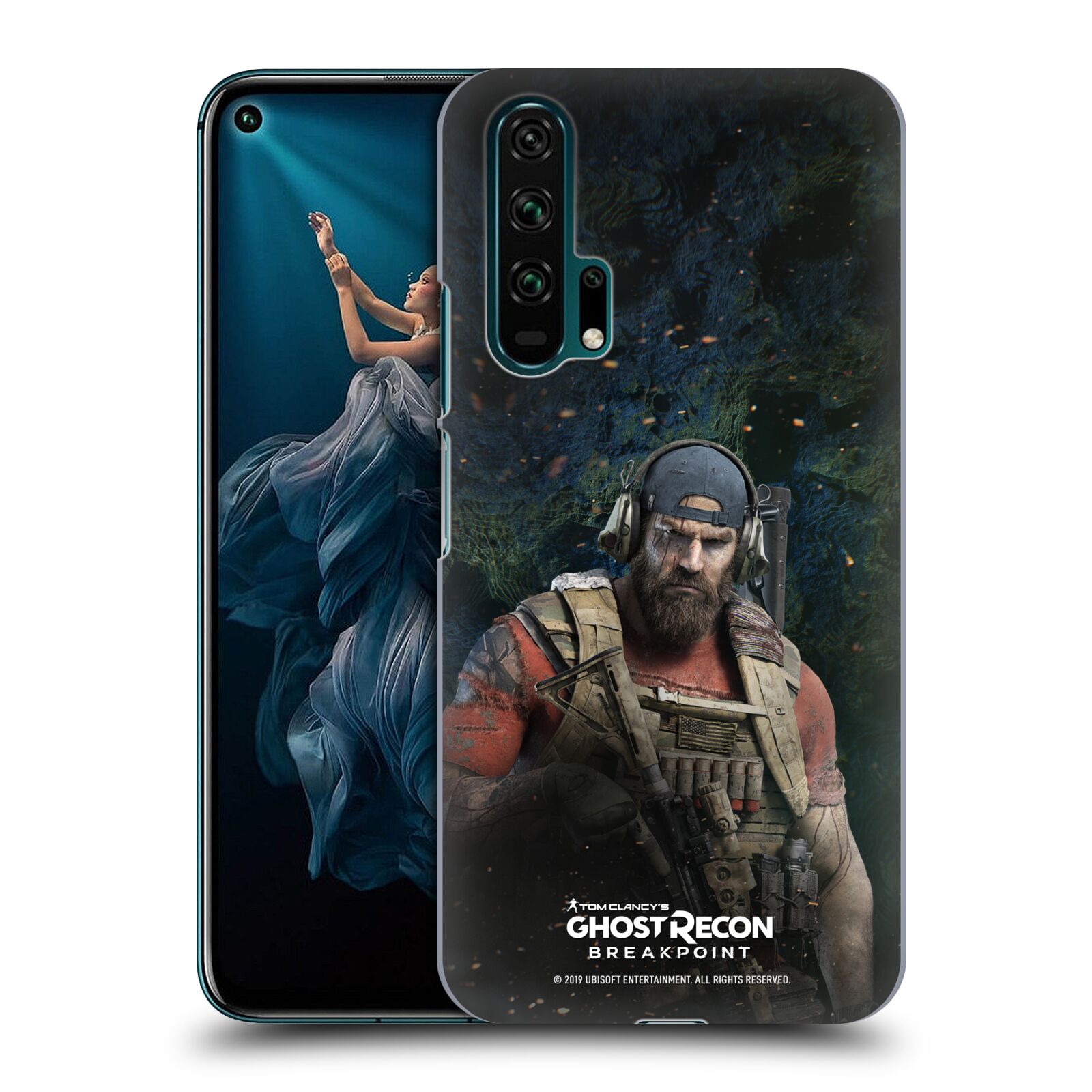 Pouzdro na mobil HONOR 20 PRO - HEAD CASE - Tom Clancys Ghost Recon BreakPoint - Nomad