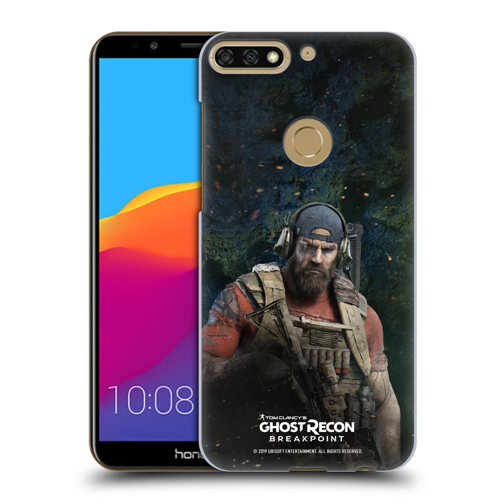 Pouzdro na mobil HONOR 7C - HEAD CASE - Tom Clancys Ghost Recon BreakPoint - Nomad