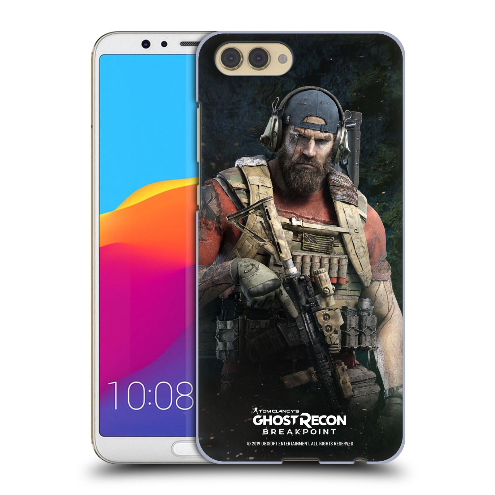 Pouzdro na mobil HONOR View 10 / V10 - HEAD CASE - Tom Clancys Ghost Recon BreakPoint - Nomad
