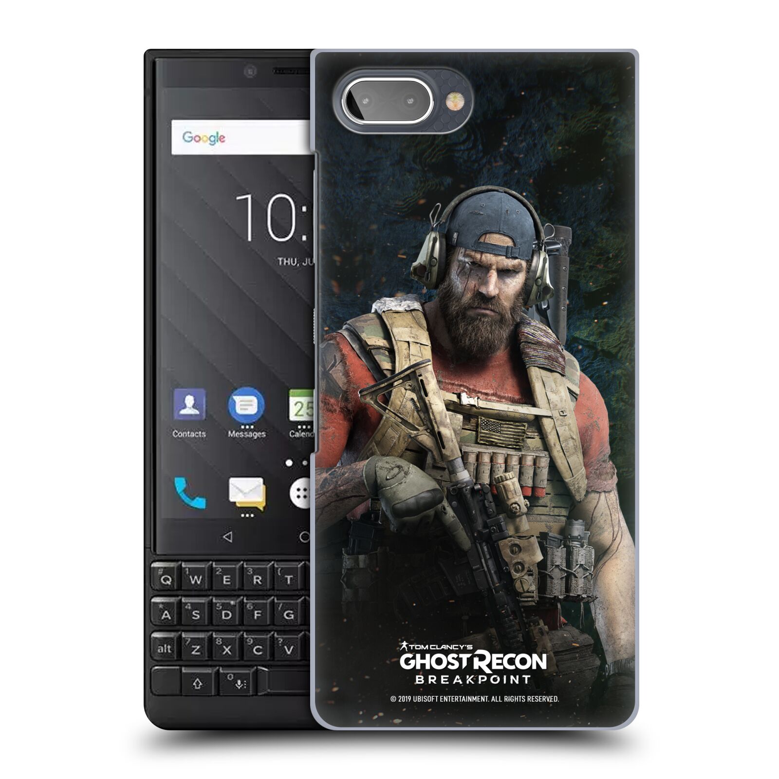 Pouzdro na mobil Blackberry KEY 2 - HEAD CASE - Tom Clancys Ghost Recon BreakPoint - Nomad