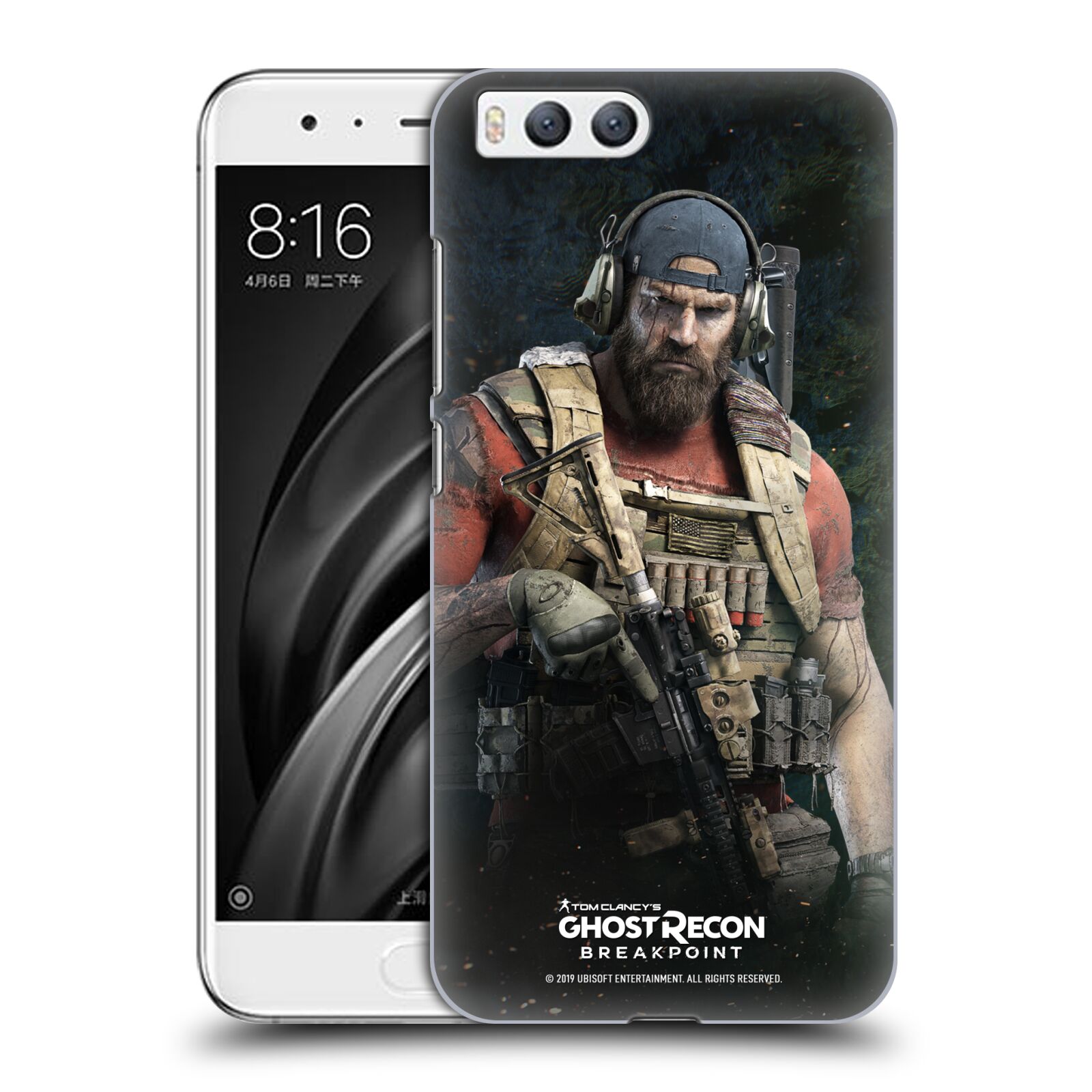 Pouzdro na mobil Xiaomi MI6 - HEAD CASE - Tom Clancys Ghost Recon BreakPoint - Nomad