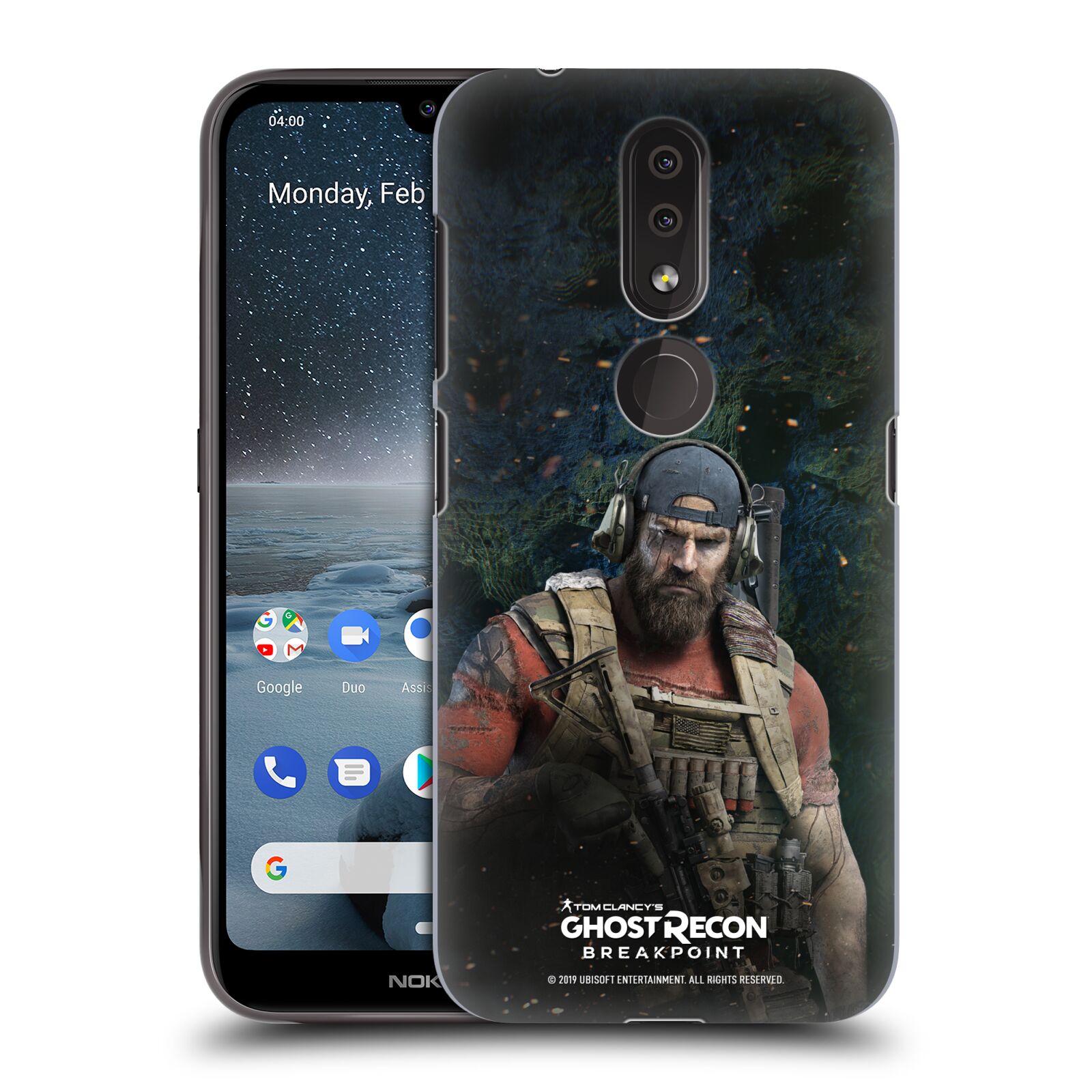 Pouzdro na mobil Nokia 4.2 - HEAD CASE - Tom Clancys Ghost Recon BreakPoint - Nomad