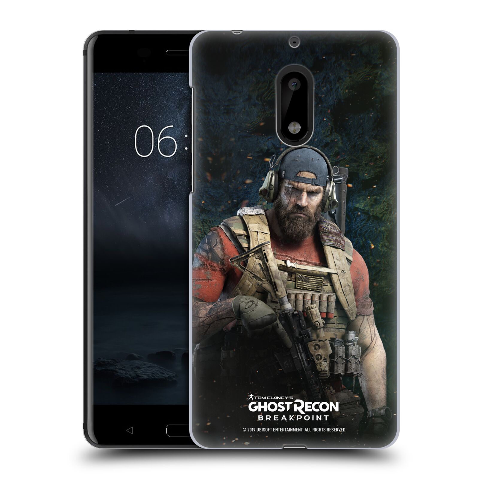 Pouzdro na mobil Nokia 6 - HEAD CASE - Tom Clancys Ghost Recon BreakPoint - Nomad