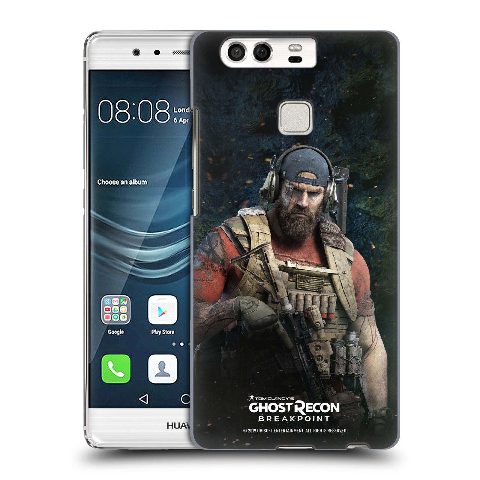 Pouzdro na mobil Huawei P9 / P9 DUAL SIM - HEAD CASE - Tom Clancys Ghost Recon BreakPoint - Nomad