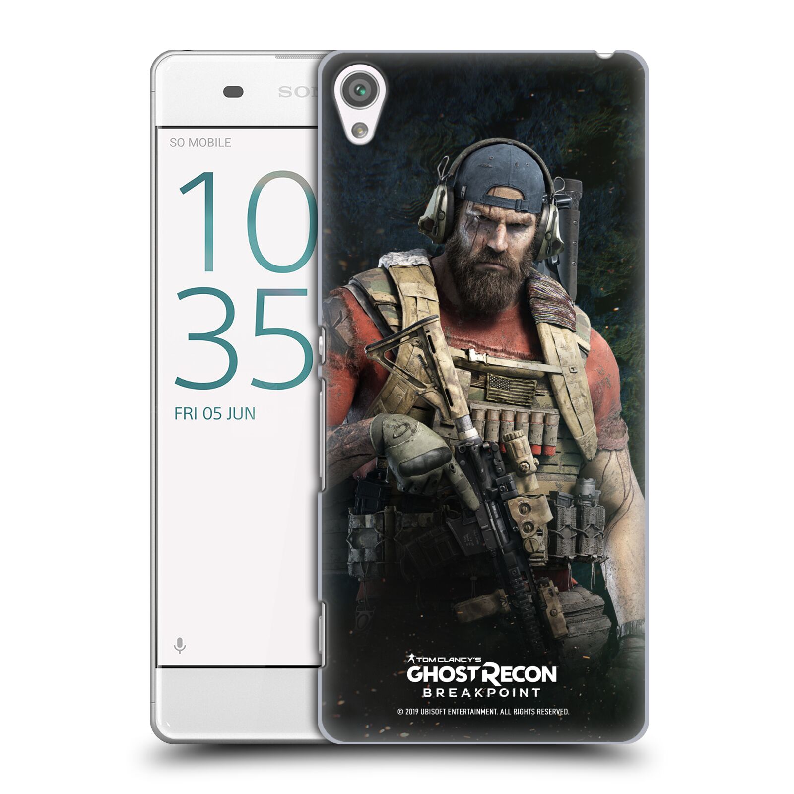 Pouzdro na mobil Sony Xperia XA - HEAD CASE - Tom Clancys Ghost Recon BreakPoint - Nomad