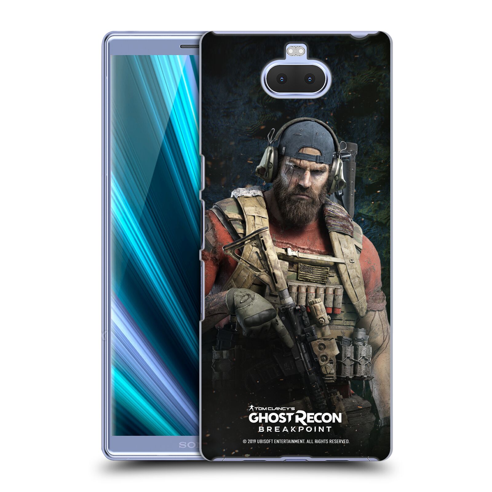 Pouzdro na mobil Sony Xperia 10 Plus - HEAD CASE - Tom Clancys Ghost Recon BreakPoint - Nomad