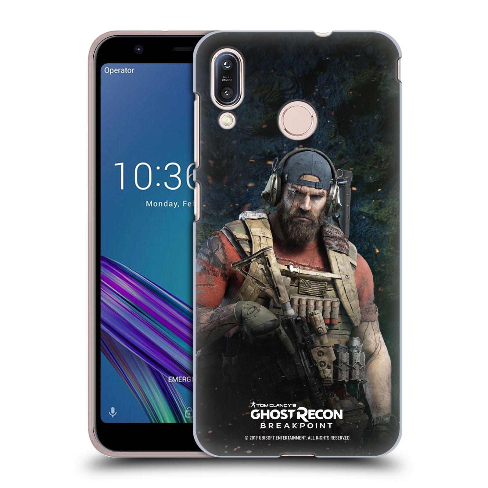 Pouzdro na mobil ASUS ZENFONE MAX M1 (ZB555KL) - HEAD CASE - Tom Clancys Ghost Recon BreakPoint - Nomad