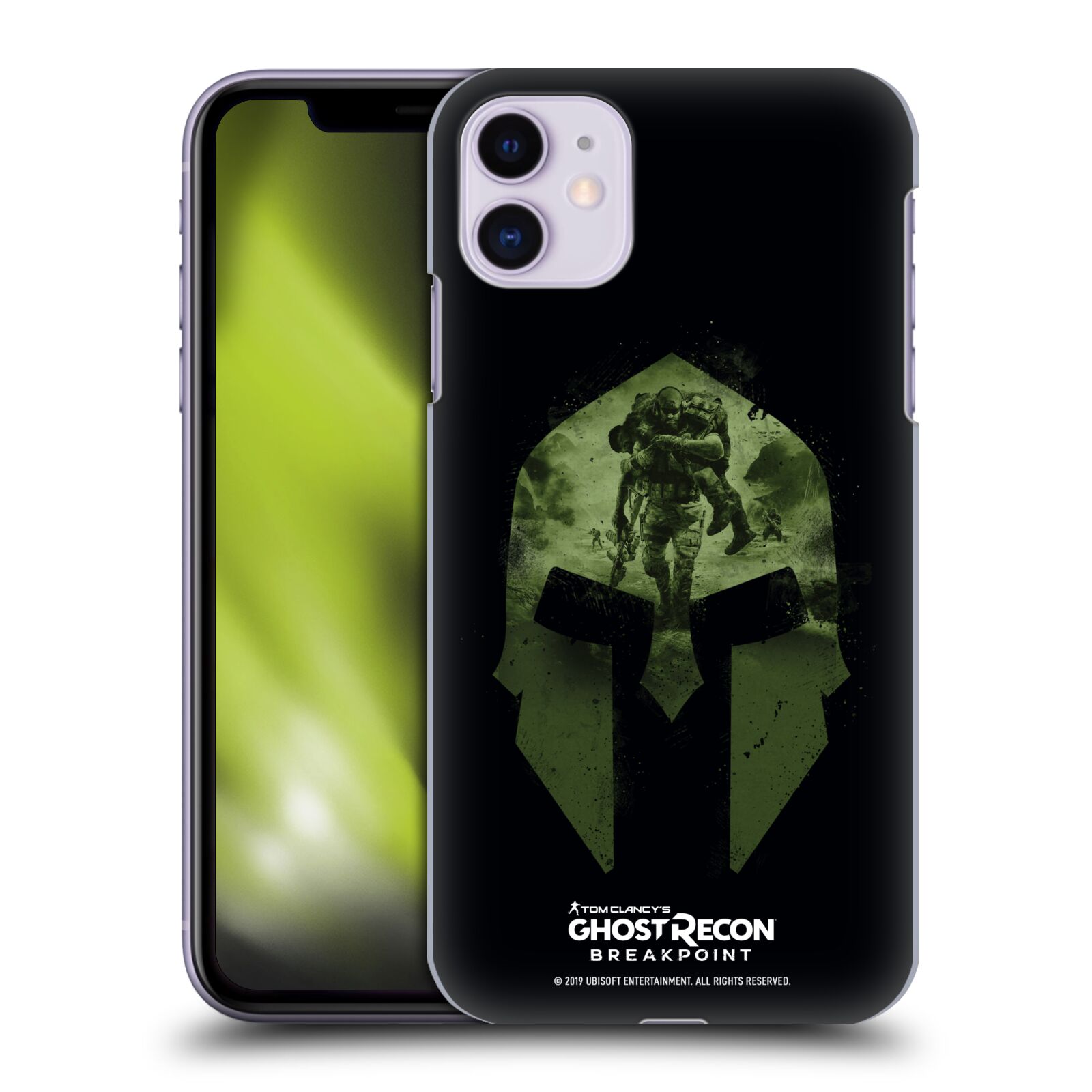 Obal na mobil Apple Iphone 11 - HEAD CASE - Ghost Recon Breakpoint - Nomad Logo
