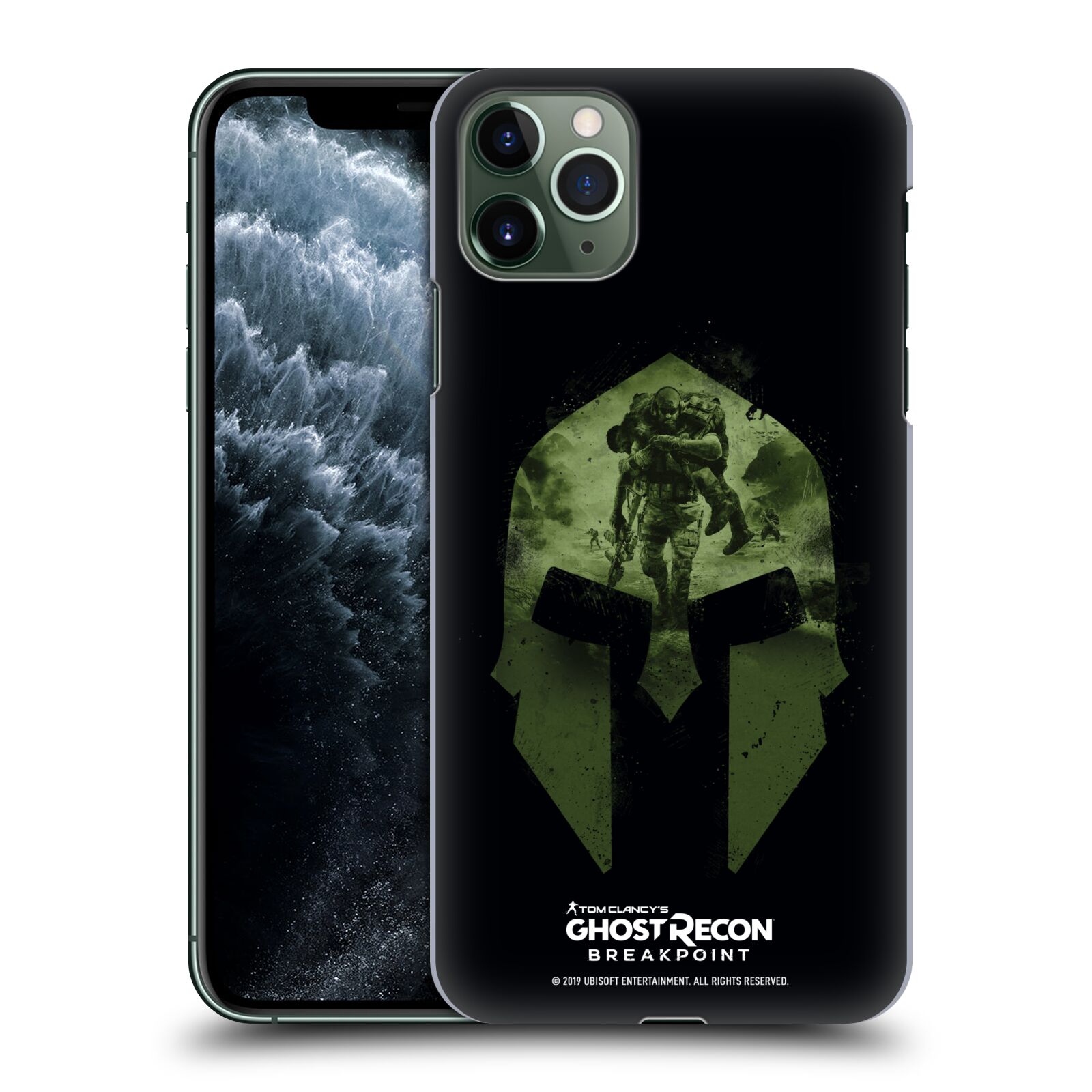 Obal na mobil Apple Iphone 11 PRO MAX - HEAD CASE - Ghost Recon Breakpoint - Nomad Logo
