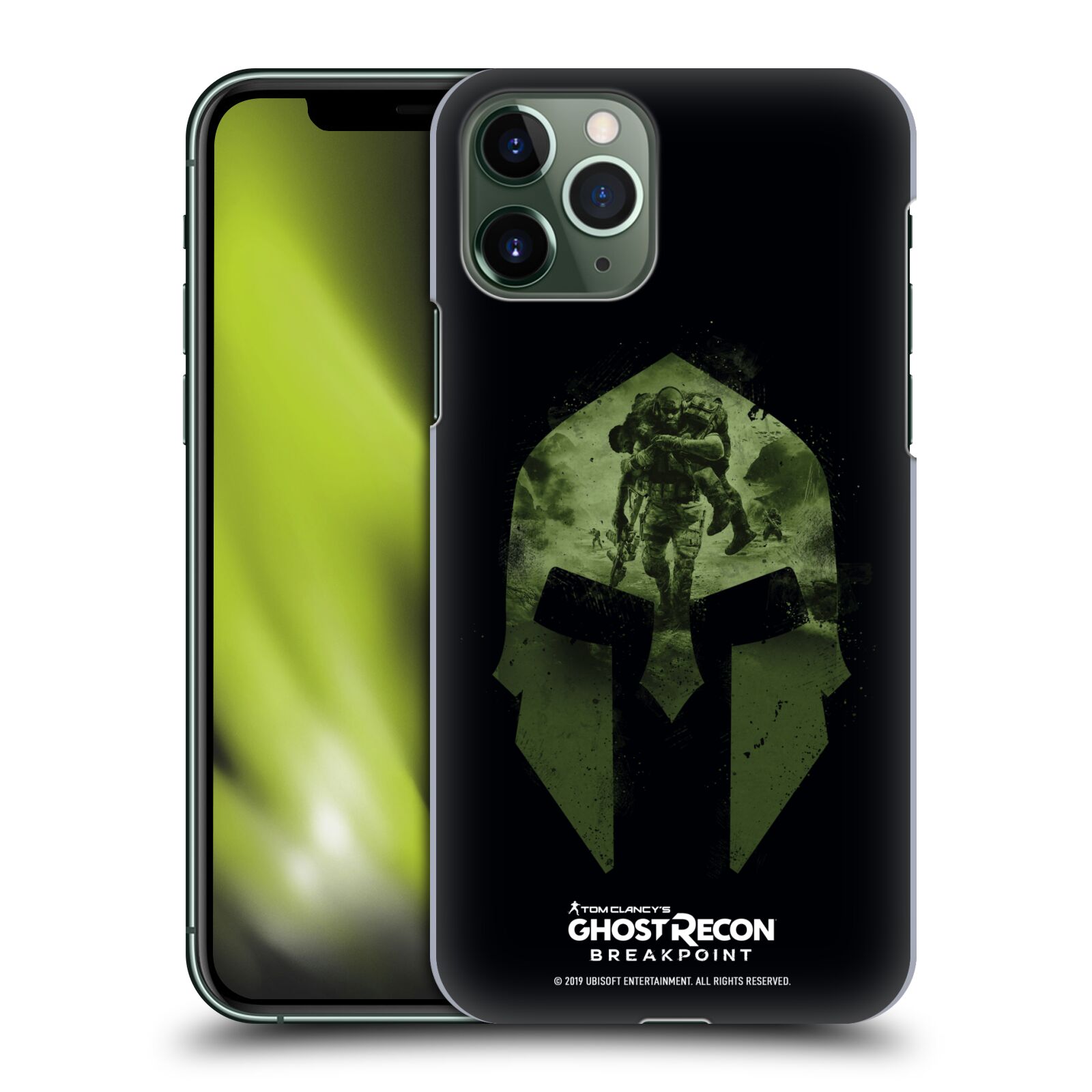 Obal na mobil Apple Iphone 11 PRO - HEAD CASE - Ghost Recon Breakpoint - Nomad Logo