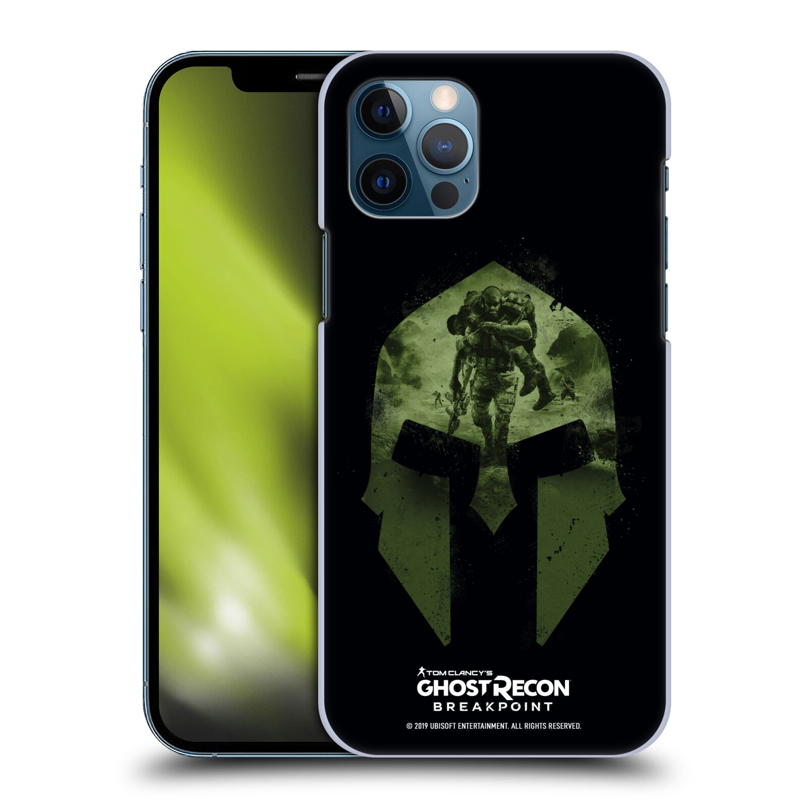 Obal na mobil Apple iPhone 12 / iPhone 12 Pro - HEAD CASE - Ghost Recon Breakpoint - Nomad Logo