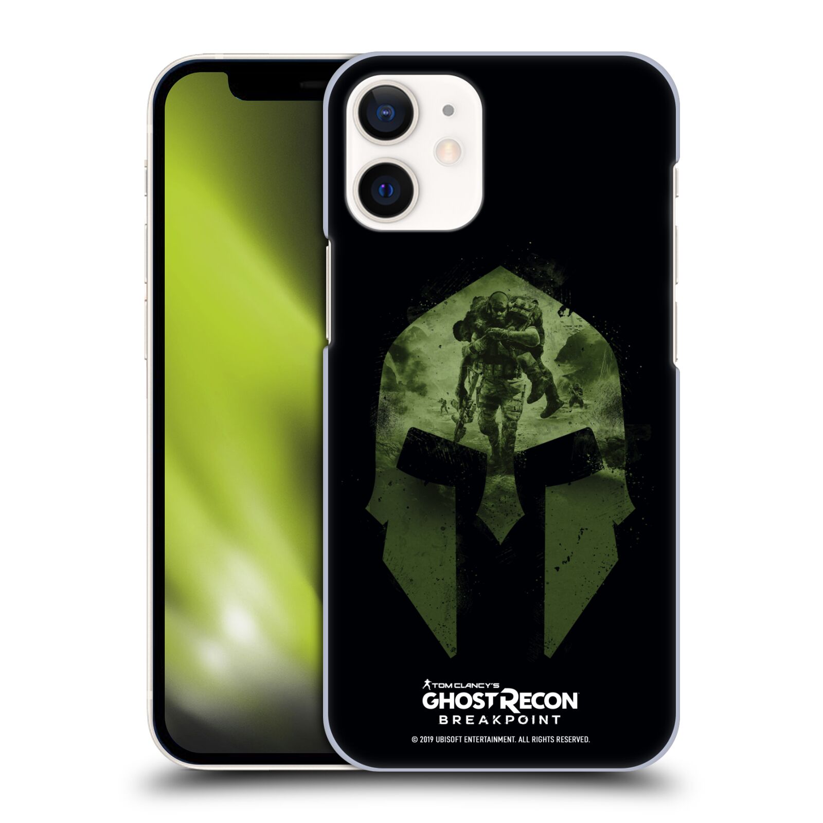 Obal na mobil Apple iPhone 12 MINI - HEAD CASE - Ghost Recon Breakpoint - Nomad Logo