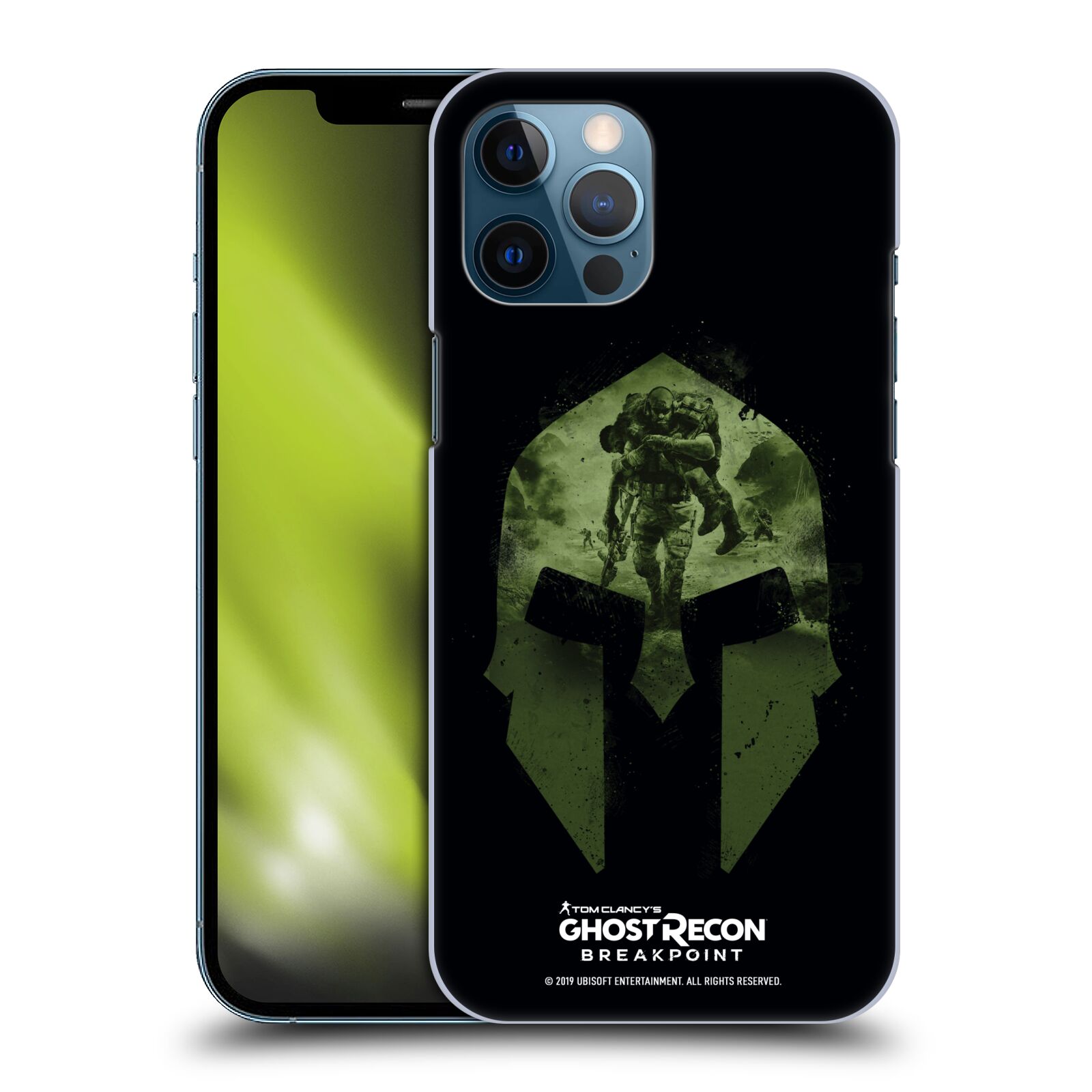 Obal na mobil Apple iPhone 12 PRO MAX - HEAD CASE - Ghost Recon Breakpoint - Nomad Logo