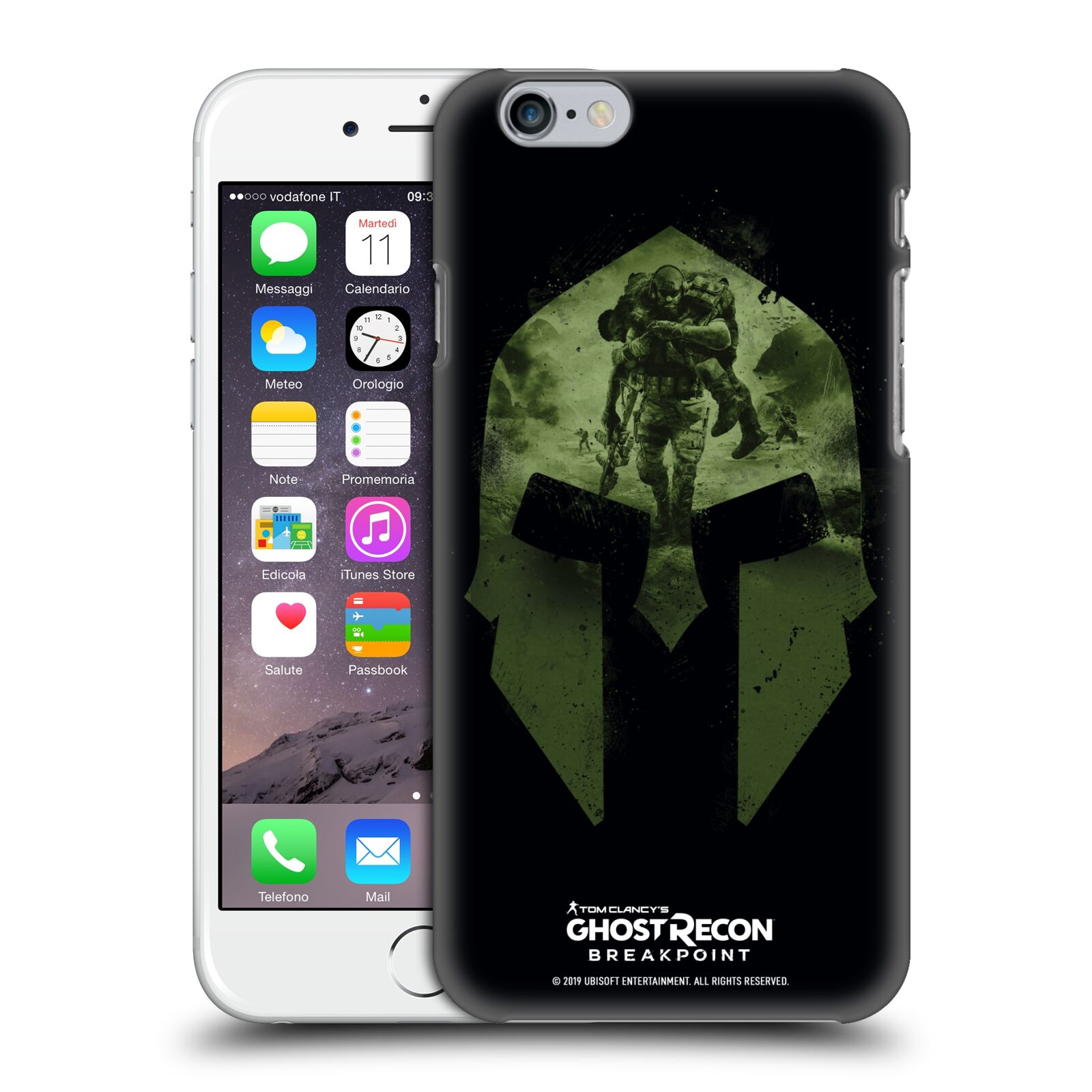 Obal na mobil Apple Iphone 6/6S - HEAD CASE - Ghost Recon Breakpoint - Nomad Logo
