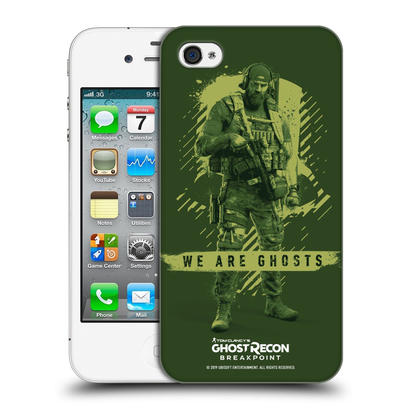 Obal na mobil Apple Iphone 4/4S - HEAD CASE - Ghost Recon Breakpoint - We Are Ghosts