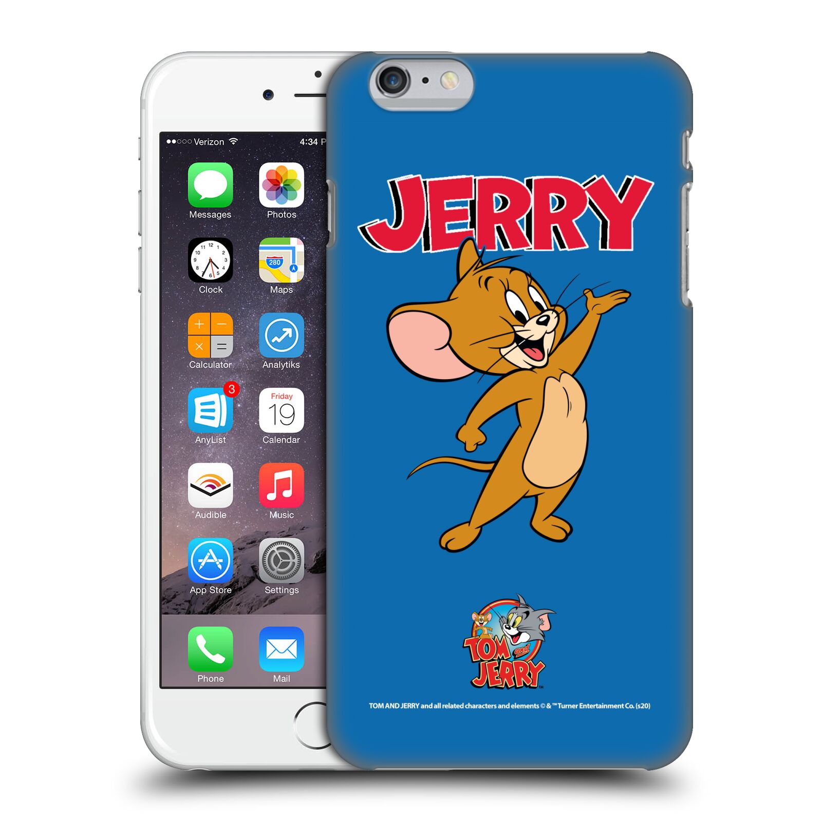 Zadní obal pro mobil Apple Iphone 6 PLUS / 6S PLUS - HEAD CASE - Tom a Jerry - myška Jerry