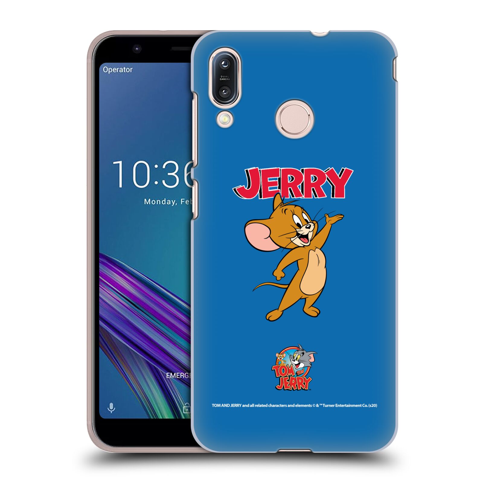 Zadní obal pro mobil Asus Zenfone Max (M1) ZB555KL - HEAD CASE - Tom a Jerry - myška Jerry