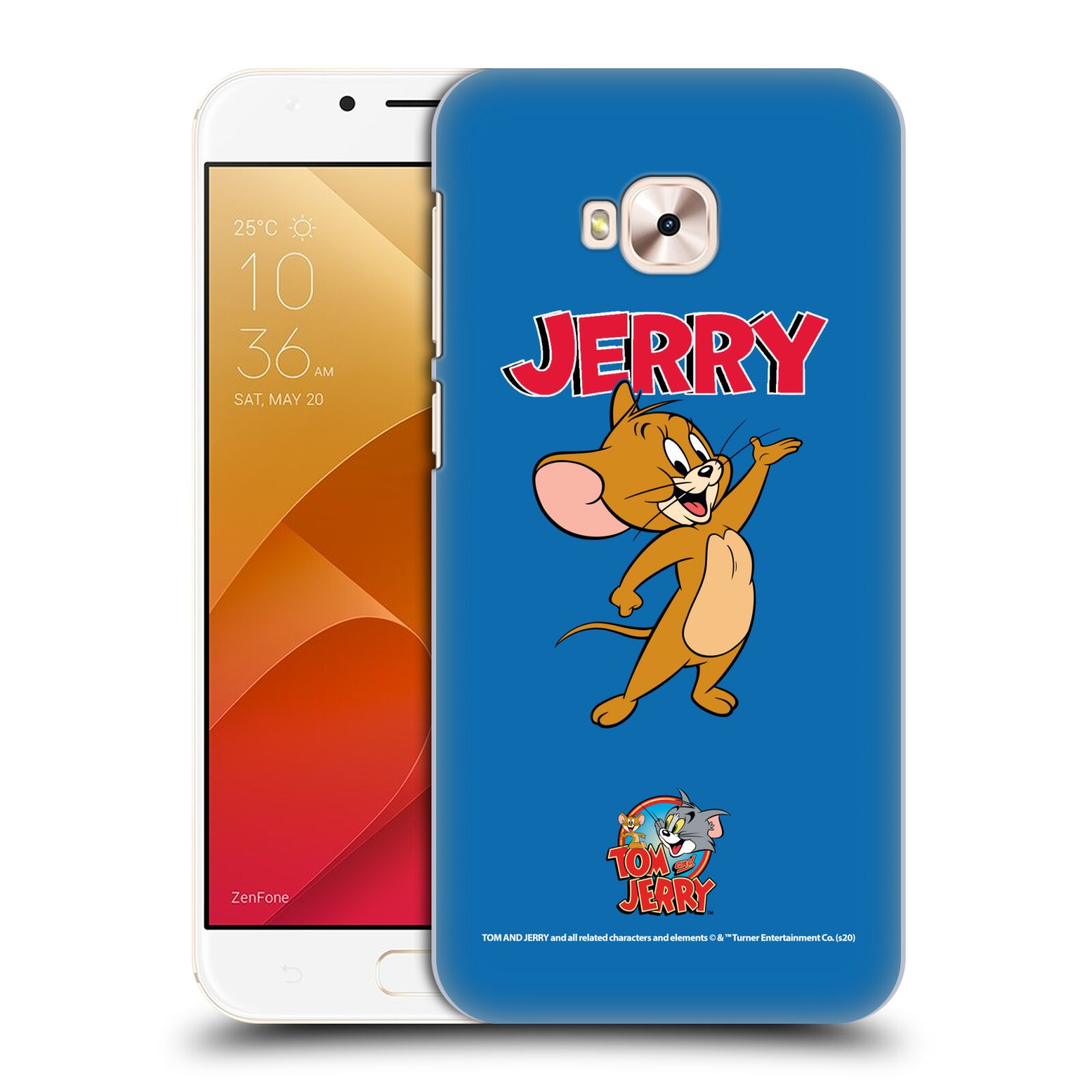 Zadní obal pro mobil Asus Zenfone 4 Selfie Pro ZD552KL - HEAD CASE - Tom a Jerry - myška Jerry
