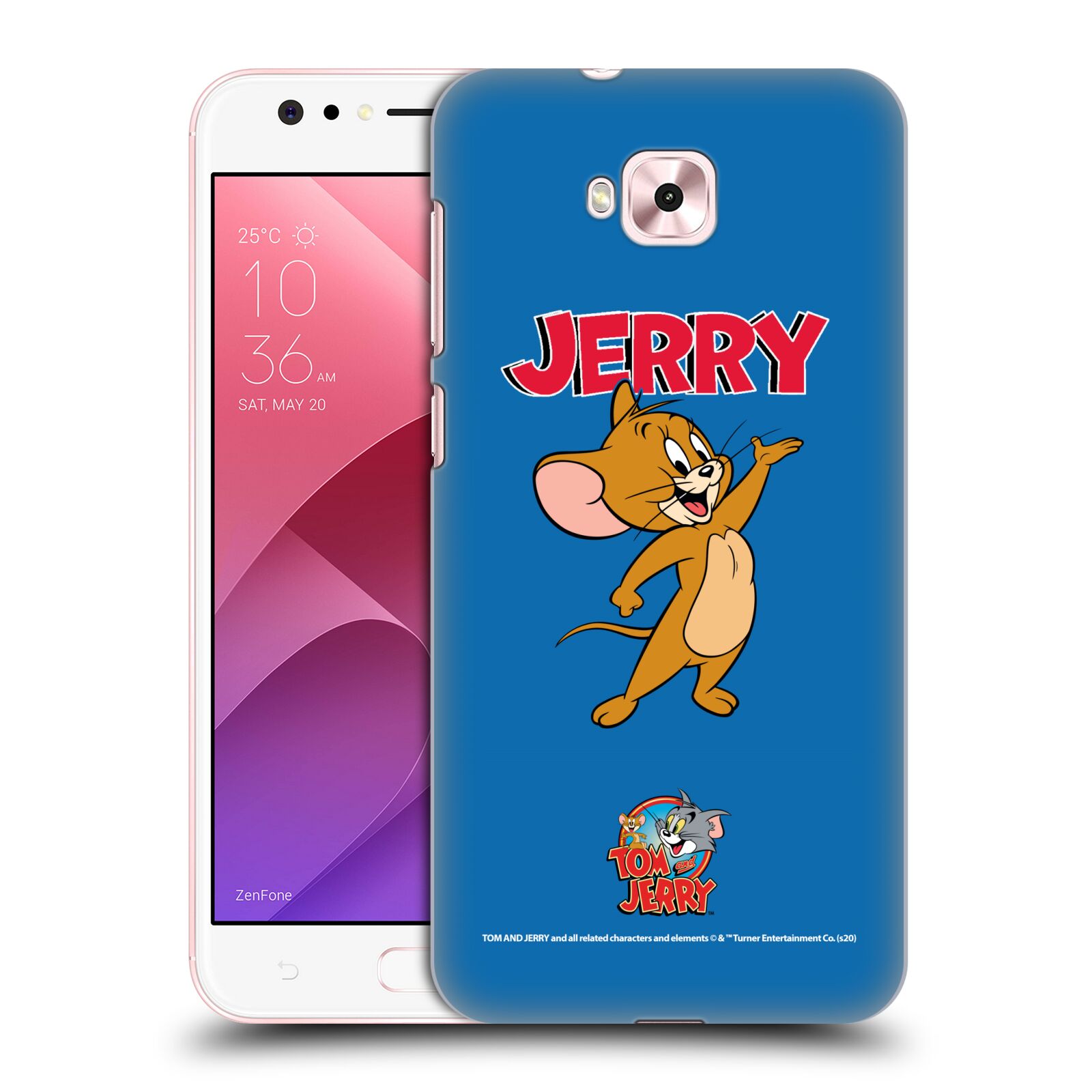 Zadní obal pro mobil Asus Zenfone 4 Selfie ZD553KL - HEAD CASE - Tom a Jerry - myška Jerry