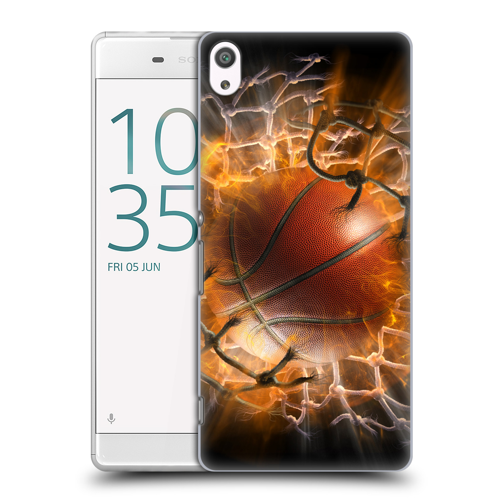 Pouzdro na mobil Sony Xperia XA ULTRA - HEAD CASE - Fantasy kresby Tom Wood - Basketball