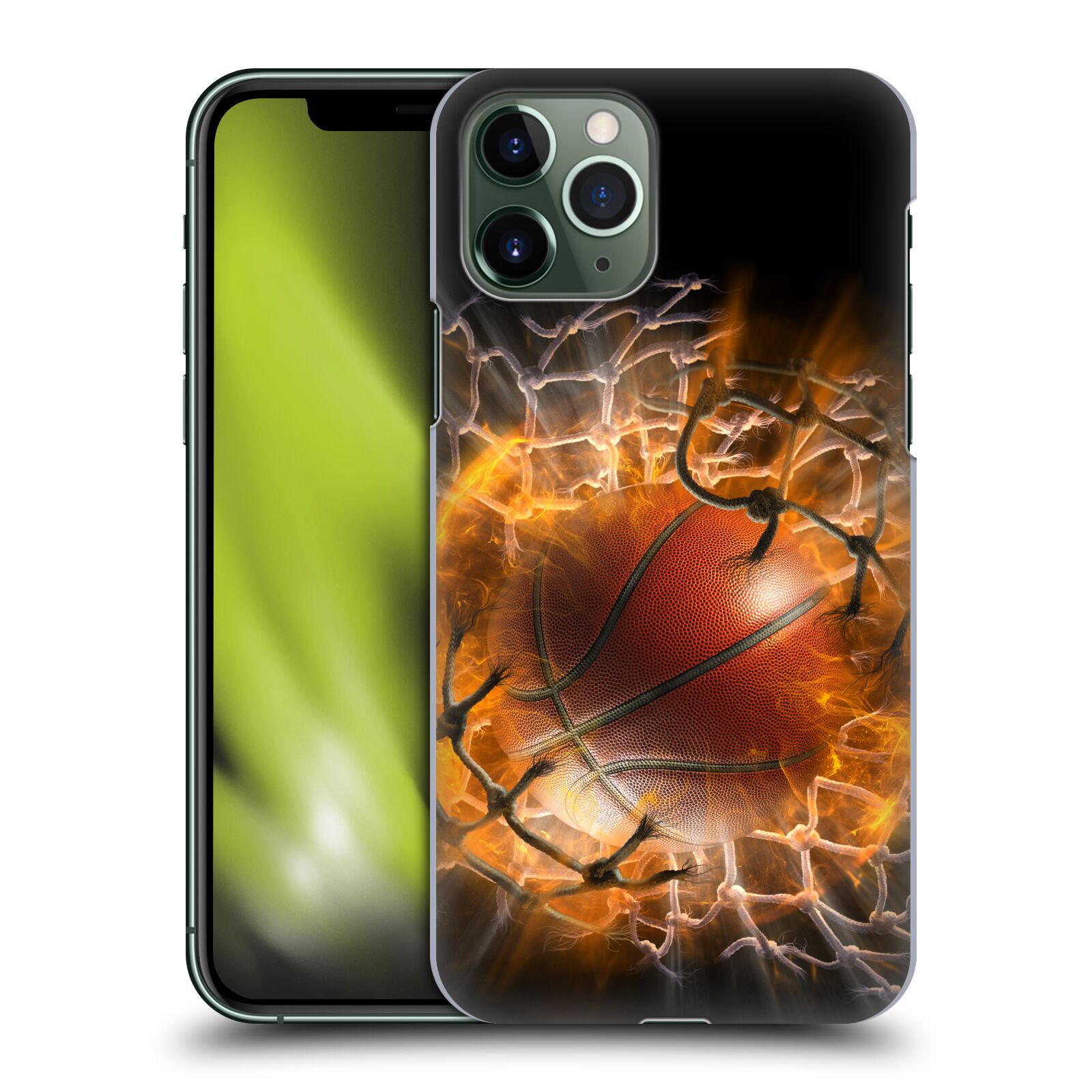 Pouzdro na mobil Apple Iphone 11 PRO - HEAD CASE - Fantasy kresby Tom Wood - Basketball