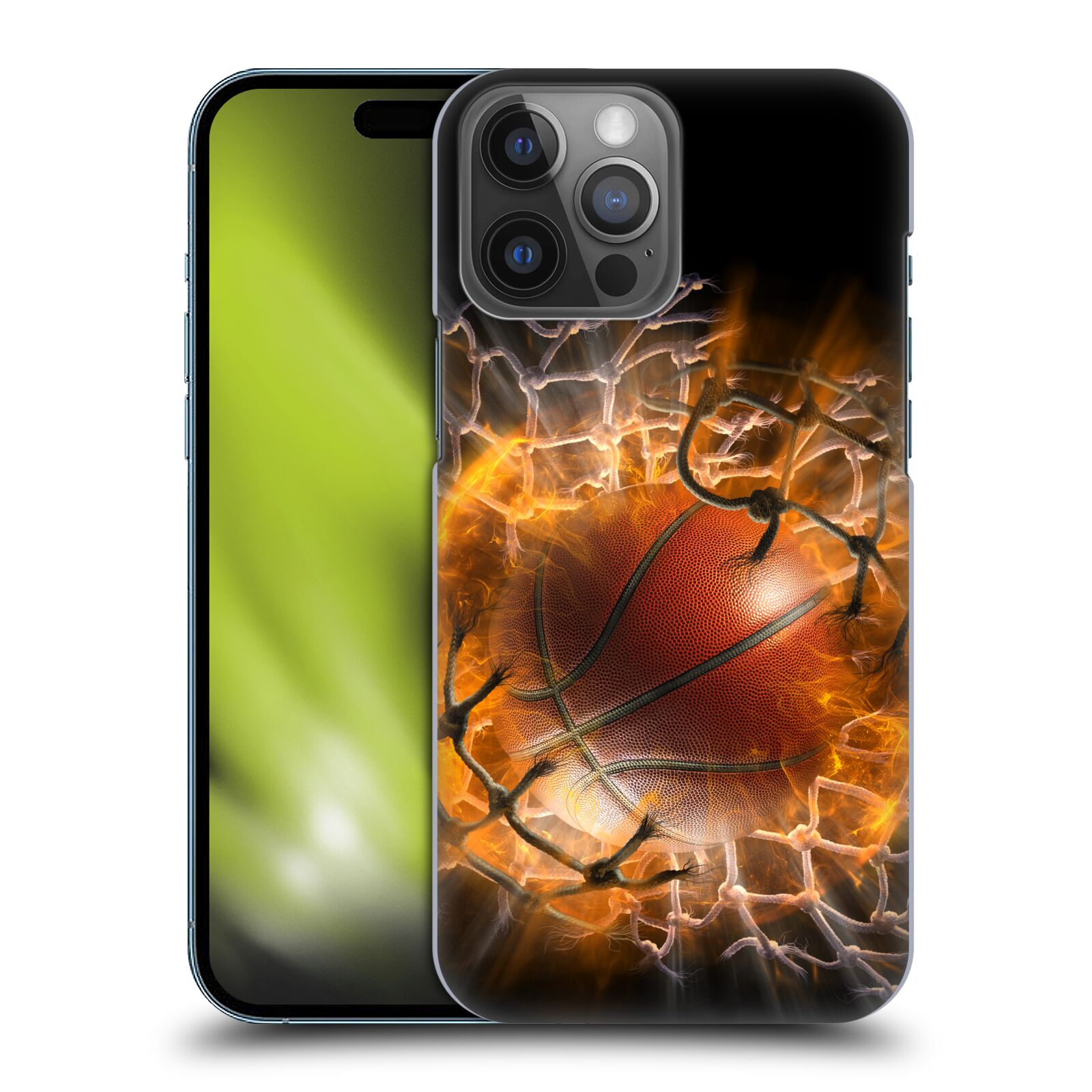 Pouzdro na mobil Apple Iphone 14 PRO MAX - HEAD CASE - Fantasy kresby Tom Wood - Basketball