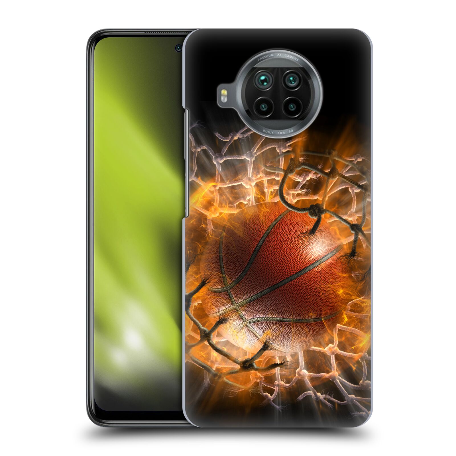 Pouzdro na mobil Xiaomi  Mi 10T LITE 5G - HEAD CASE - Fantasy kresby Tom Wood - Basketball
